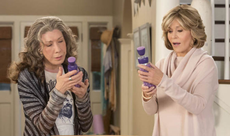 Lily Tomlin and Jane Fonda