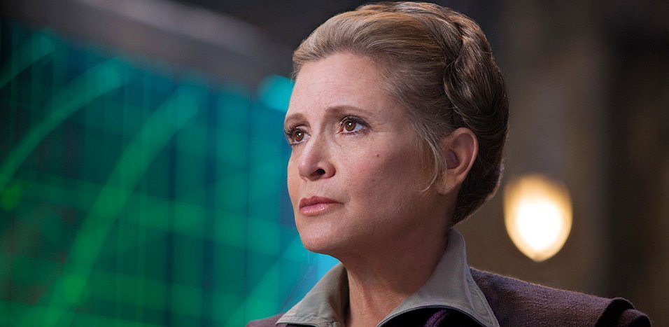Carrie Fisher as General Leia