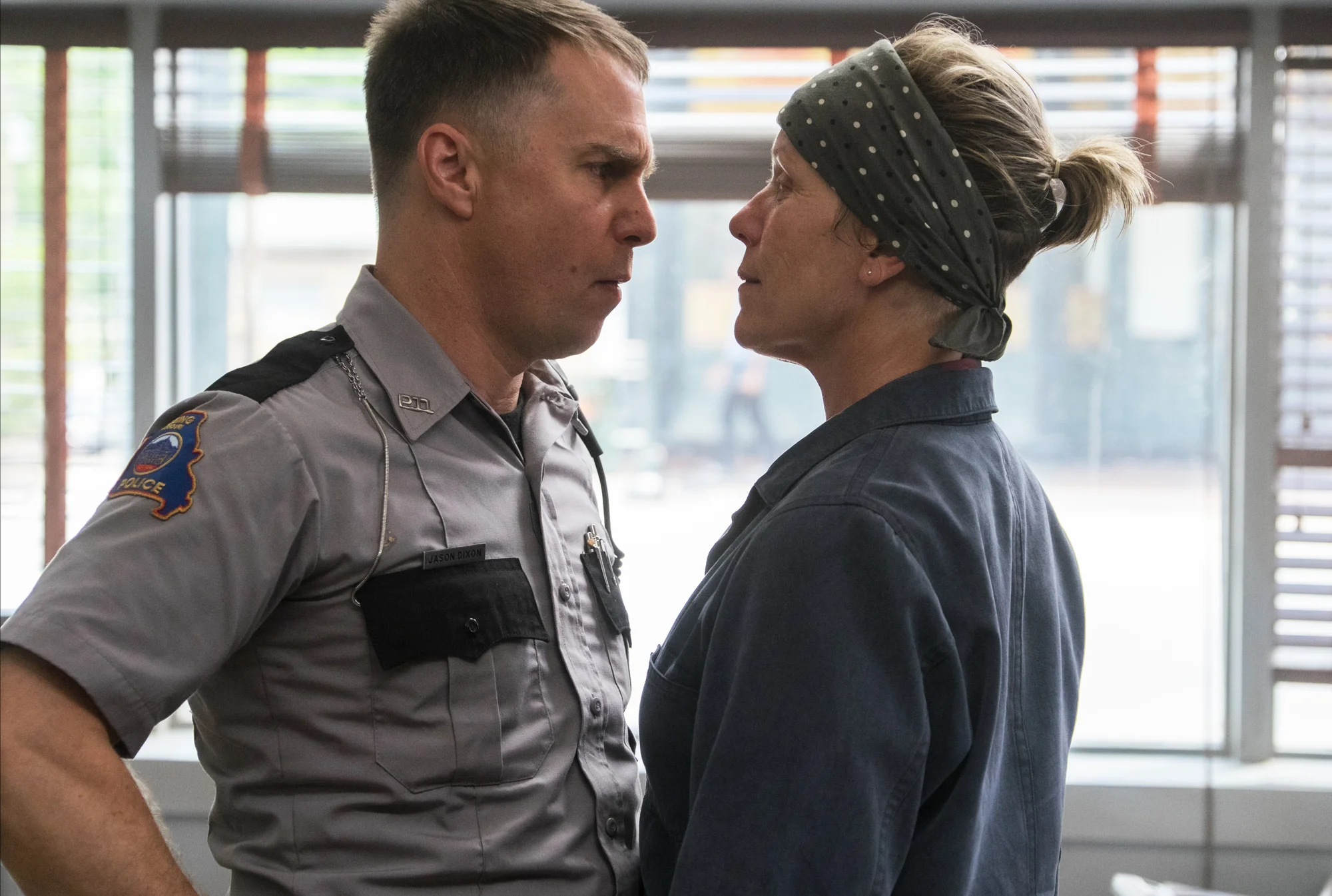 Sam Rockwell and Frances McDormand