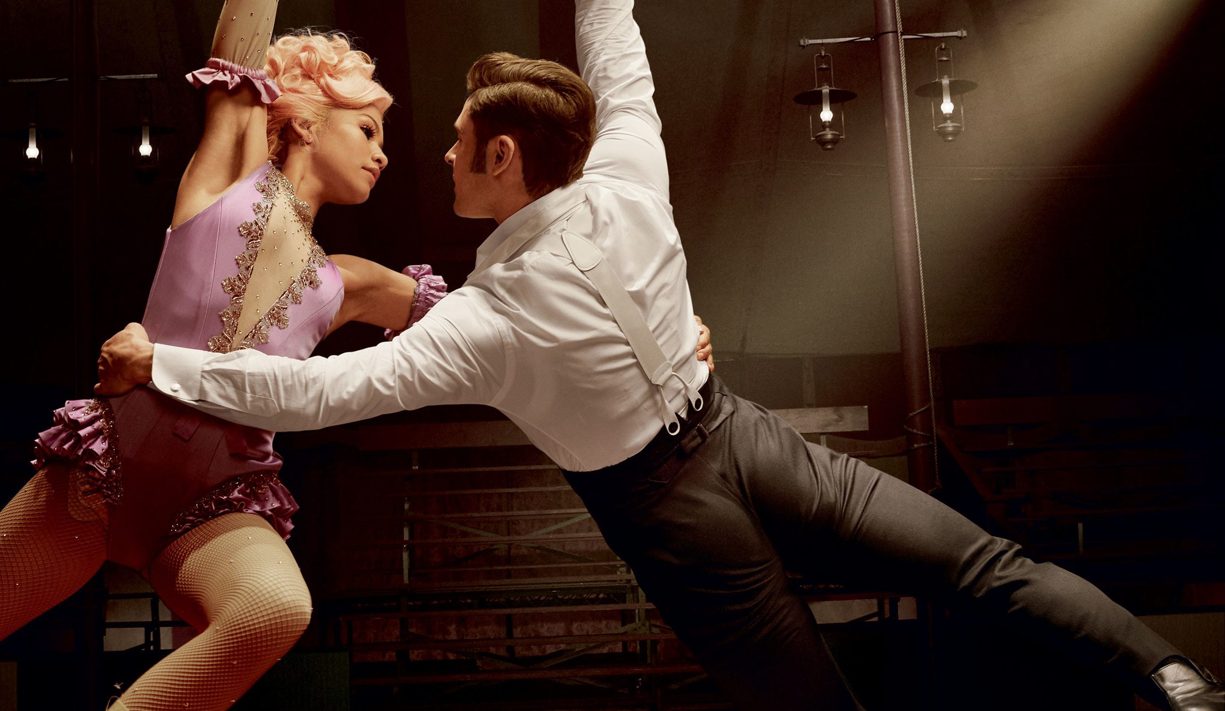 Zendaya and Zac Efron in The Greatest Showman