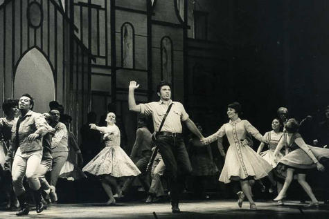 John Raitt, Susan Watson and company in Three Wishes for Jamie