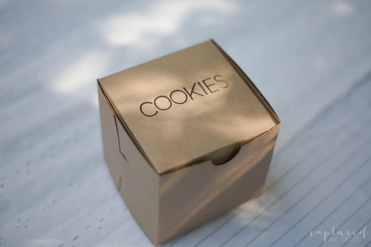 A smorgasbord of cookies made for a fun way to eat dessert and bring some home too!