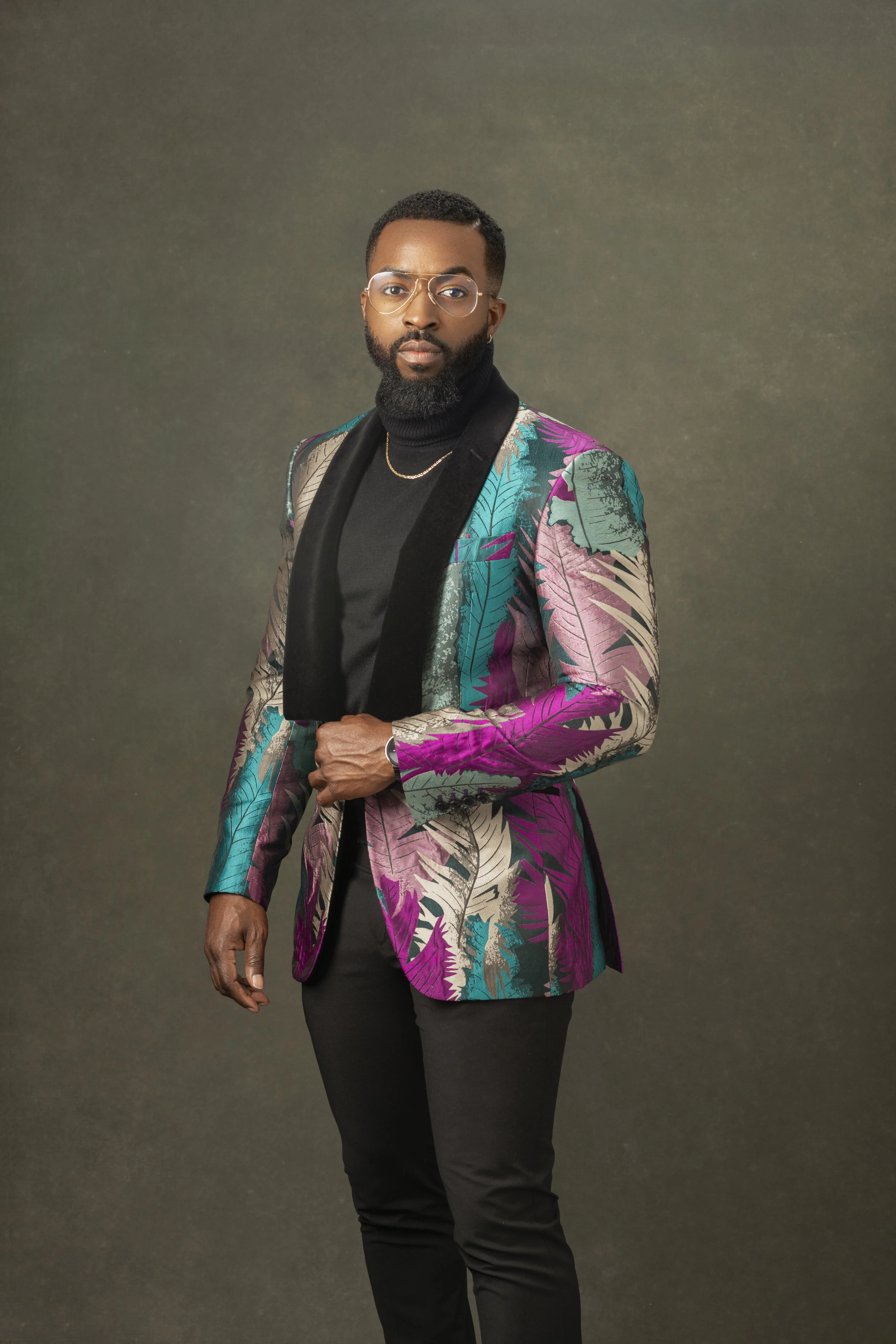 FORBIDDEN GARDEN// Cyan & purple