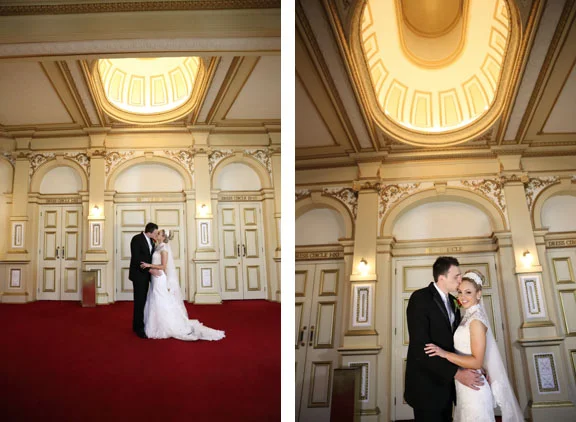 His Majestys Theatre wedding