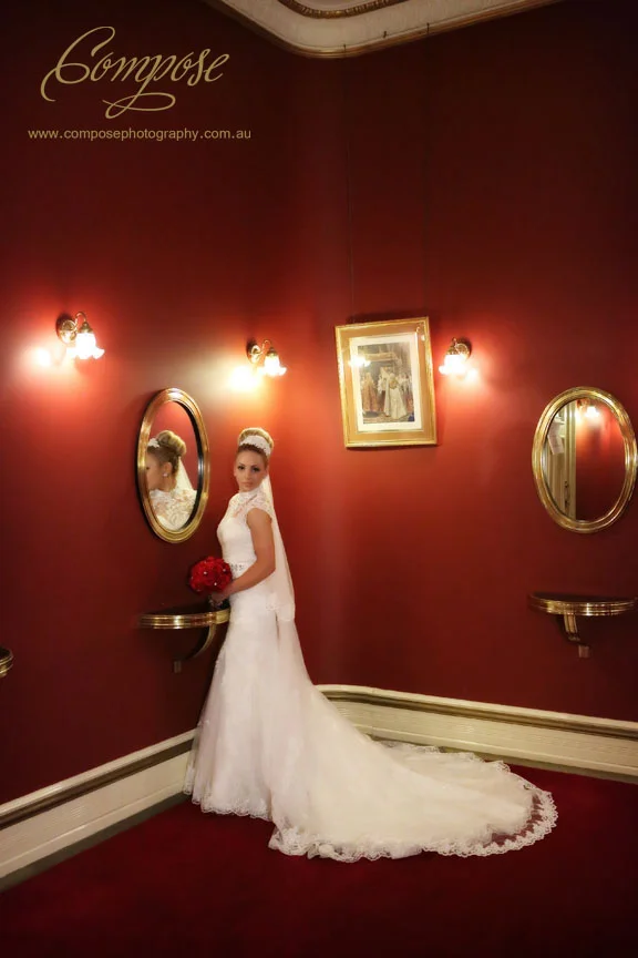 His Majestys Theatre wedding