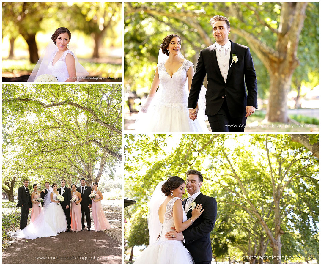 Hyde Park Perth Wedding