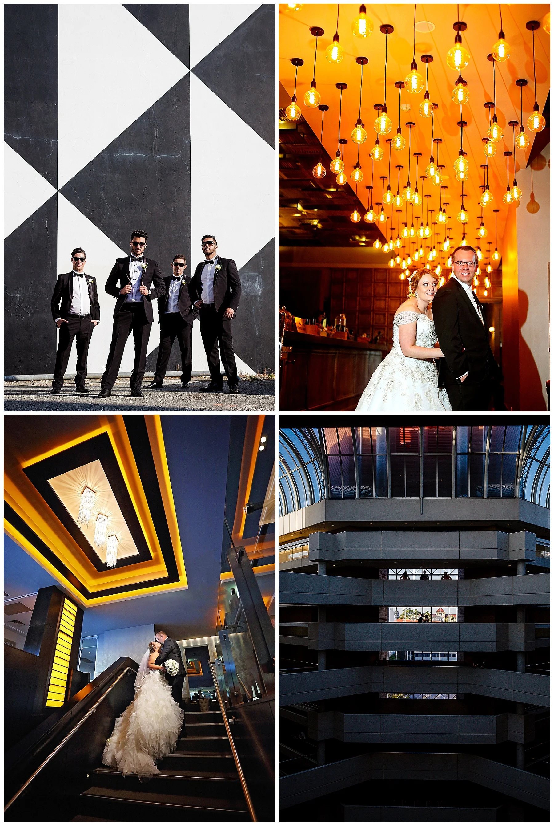modern wedding photo perth