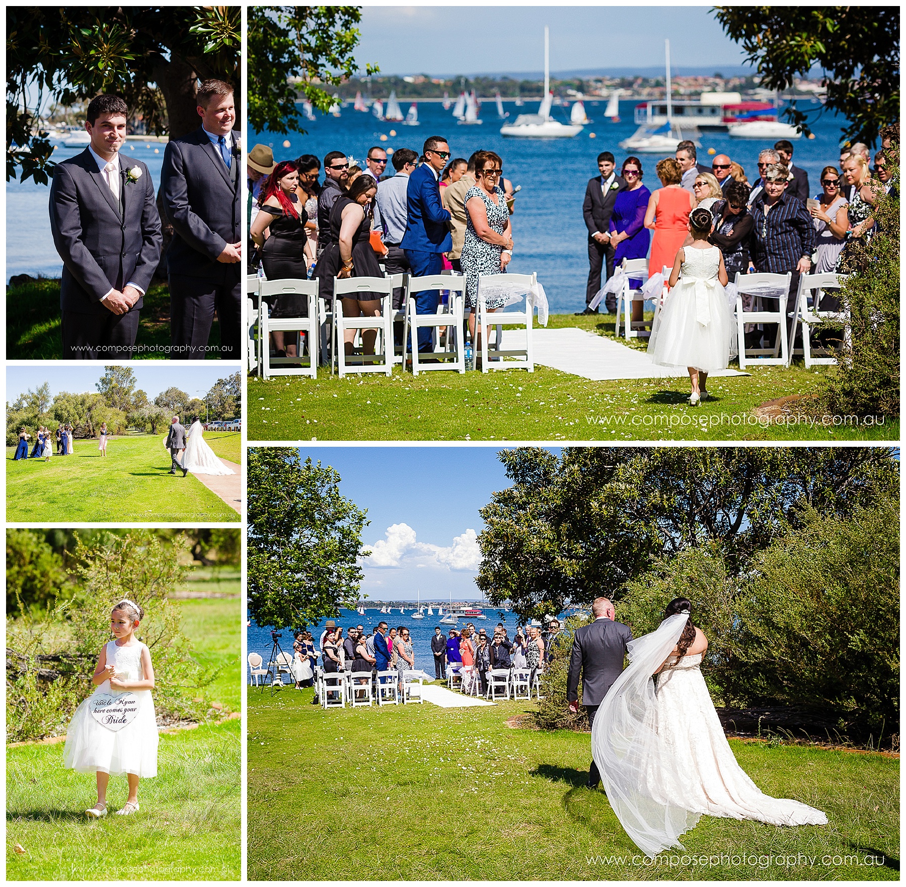 matilda bay wedding ceremony