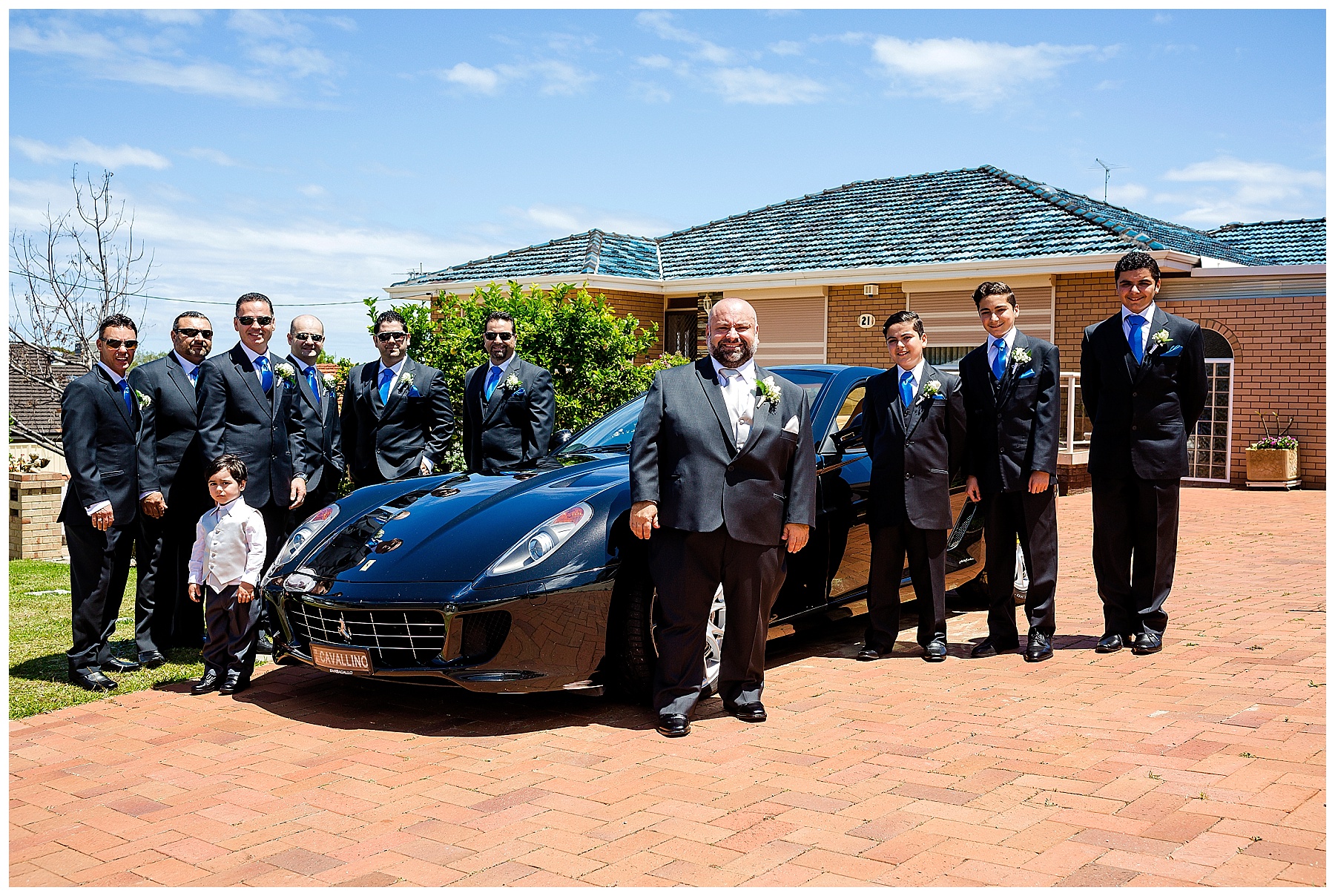 ferrari wedding car perth