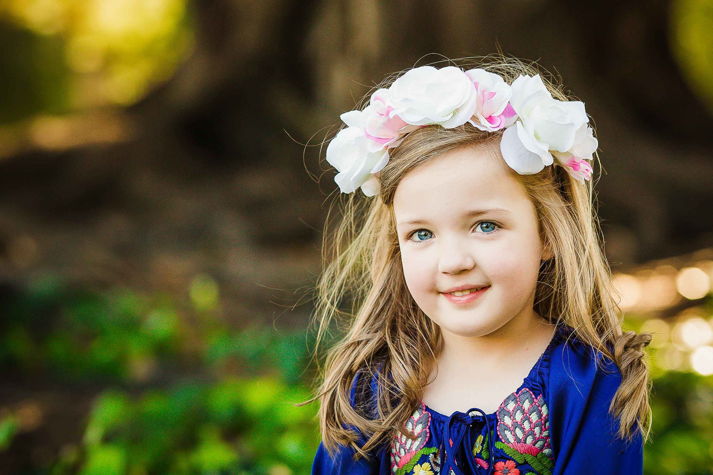 kids floral crown 