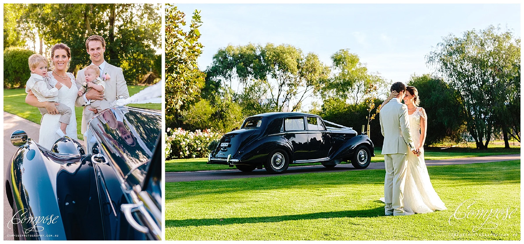 vintage wedding car perth