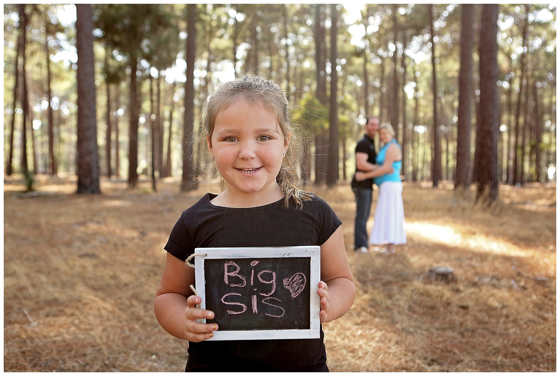 baby announcement photo