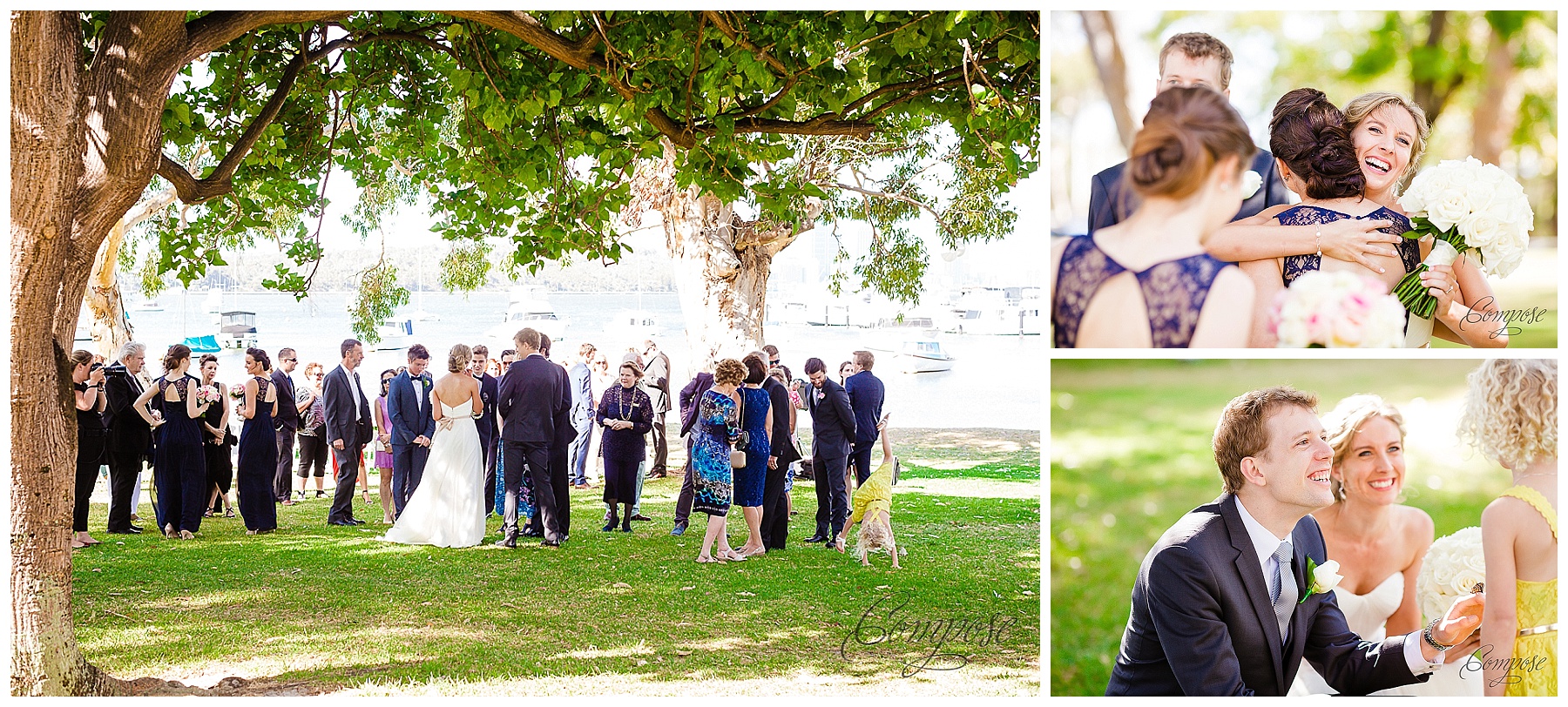matilda bay foreshore wedding