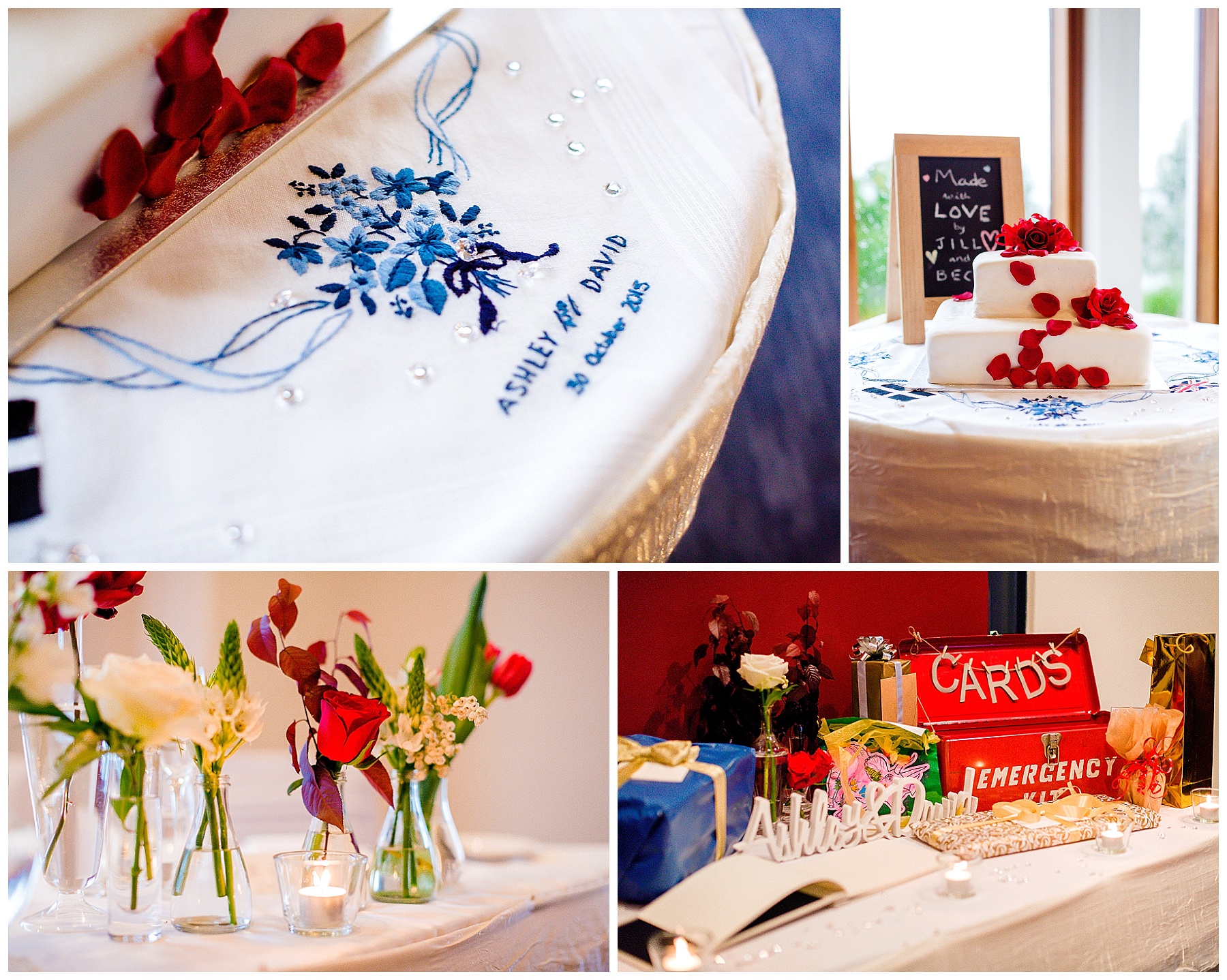 handmade wedding cake