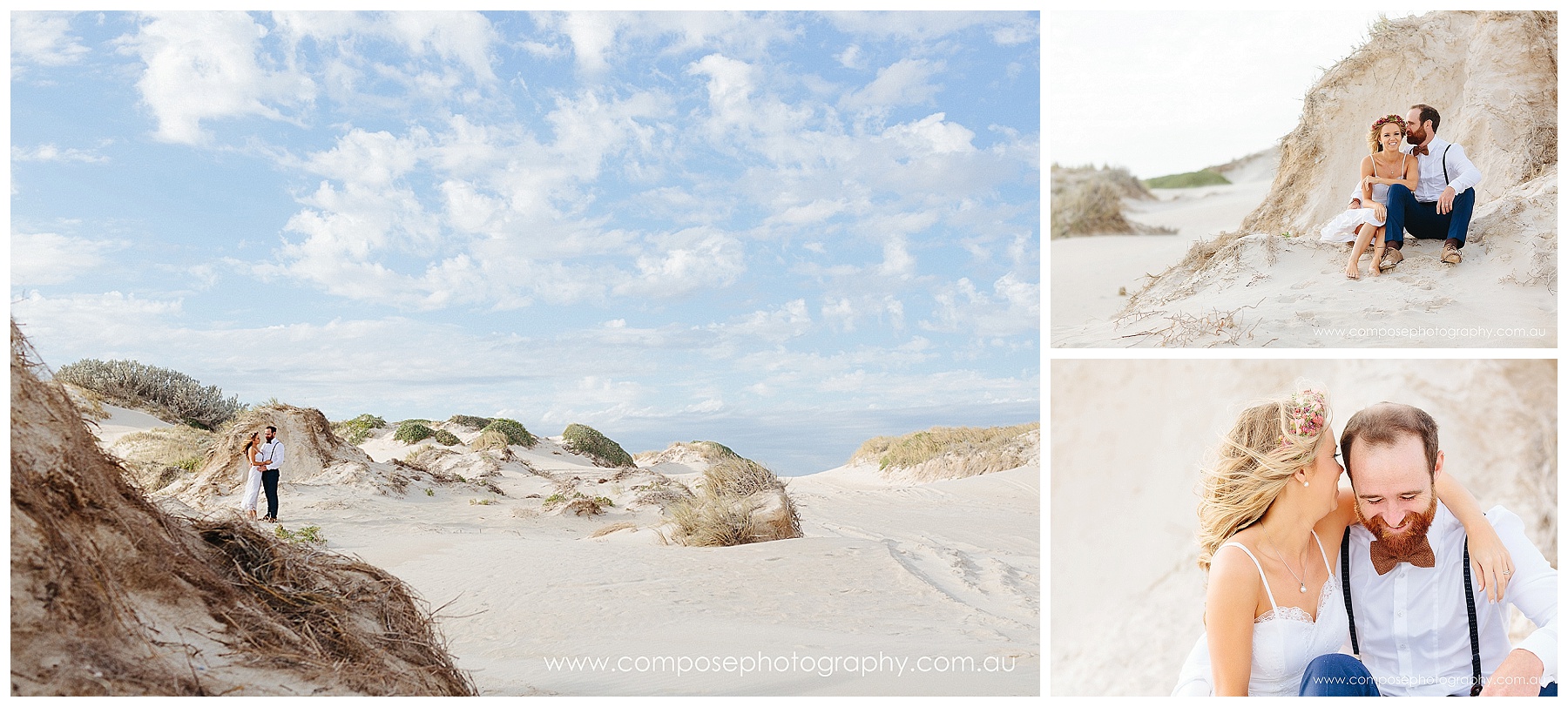 Beach wedding perth