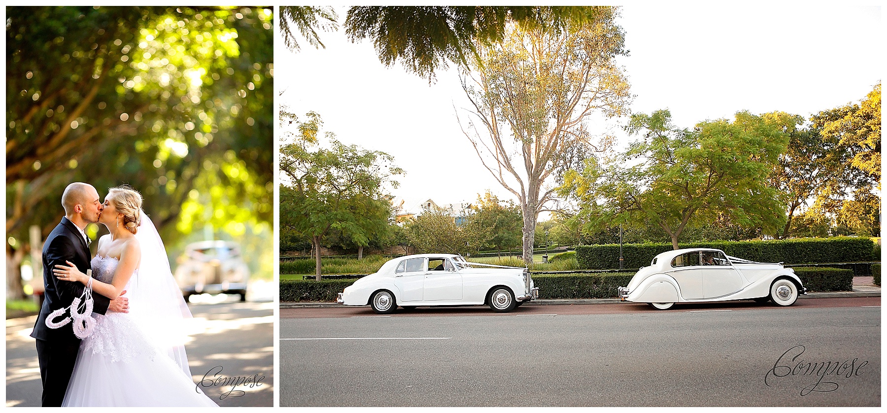 classic wedding car perth