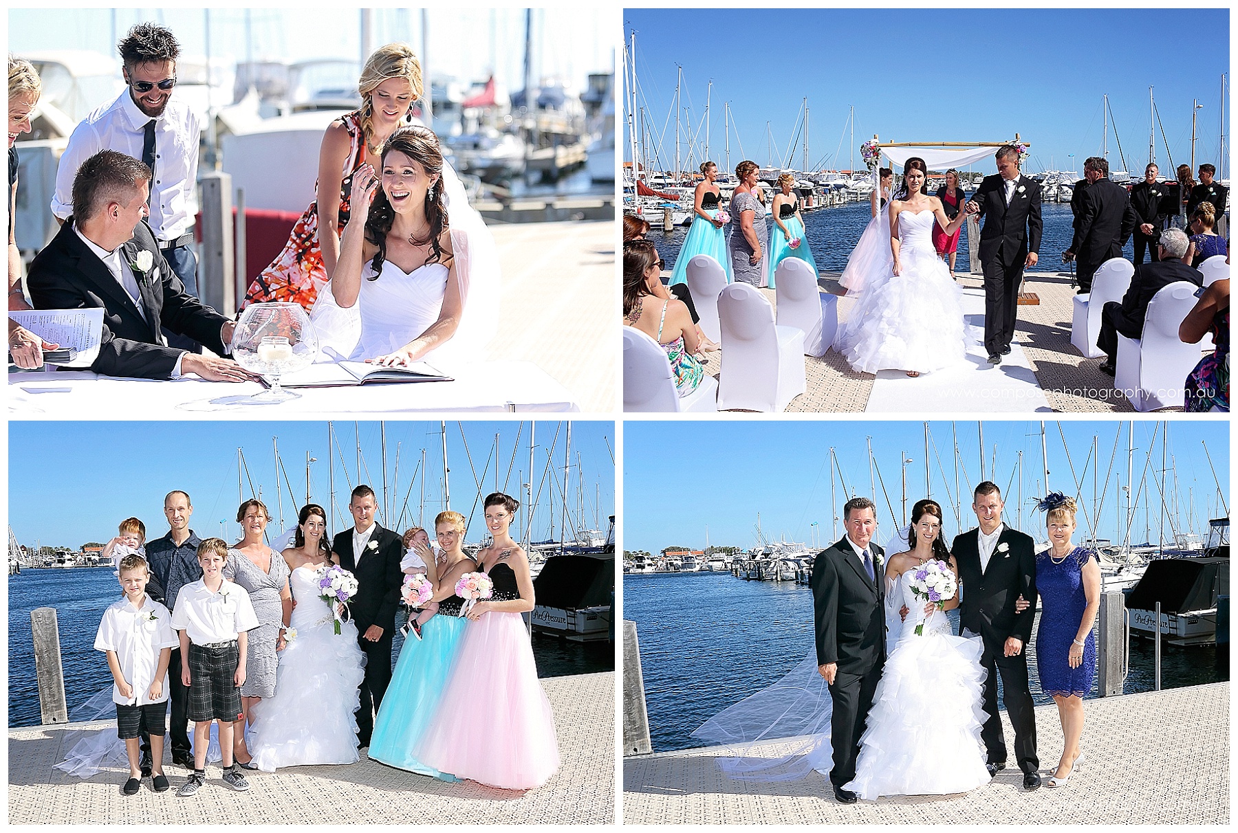 Hillarys Yacht Club Wedding Ceremony 