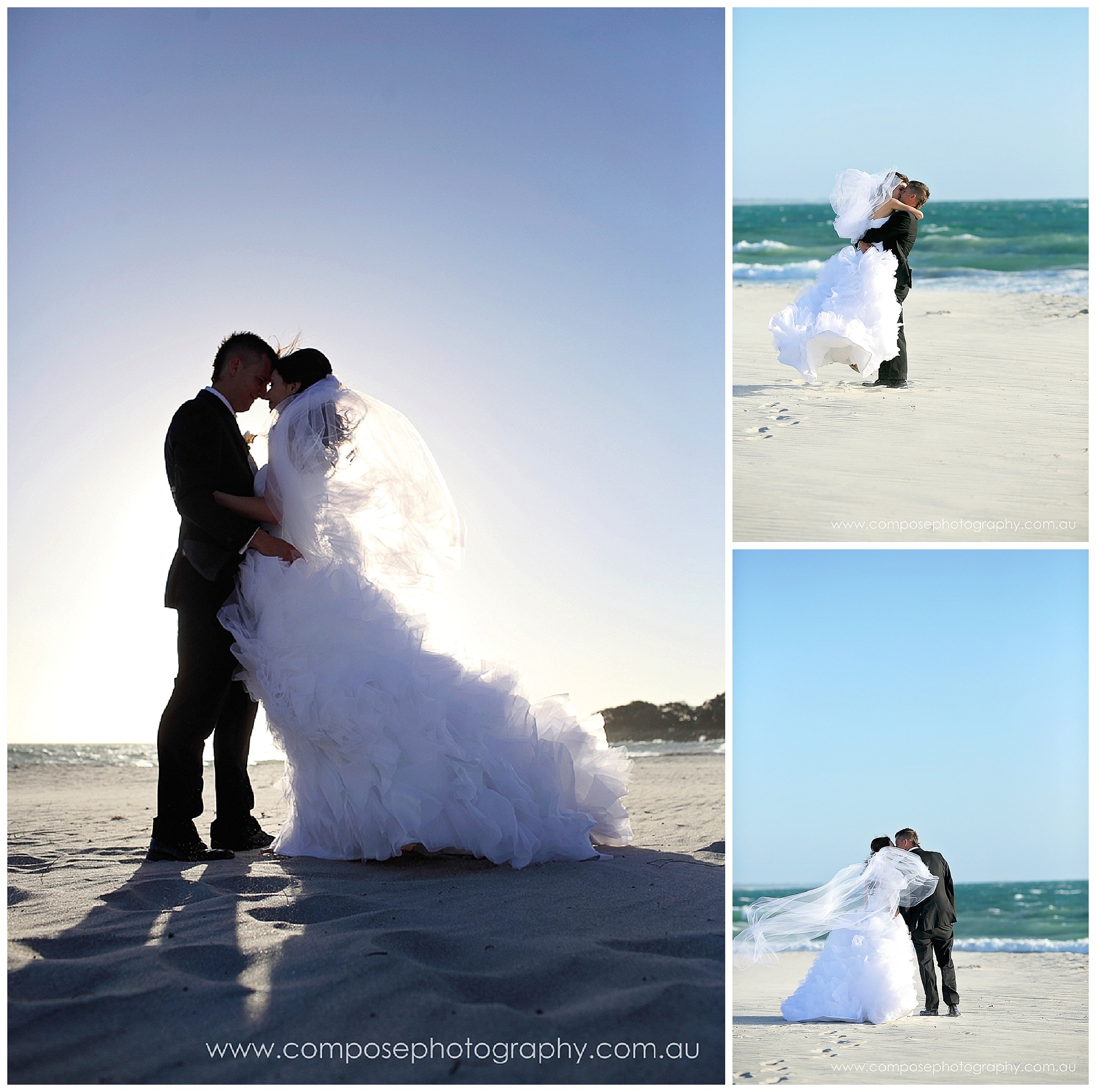 Sorrento Beach wedding 