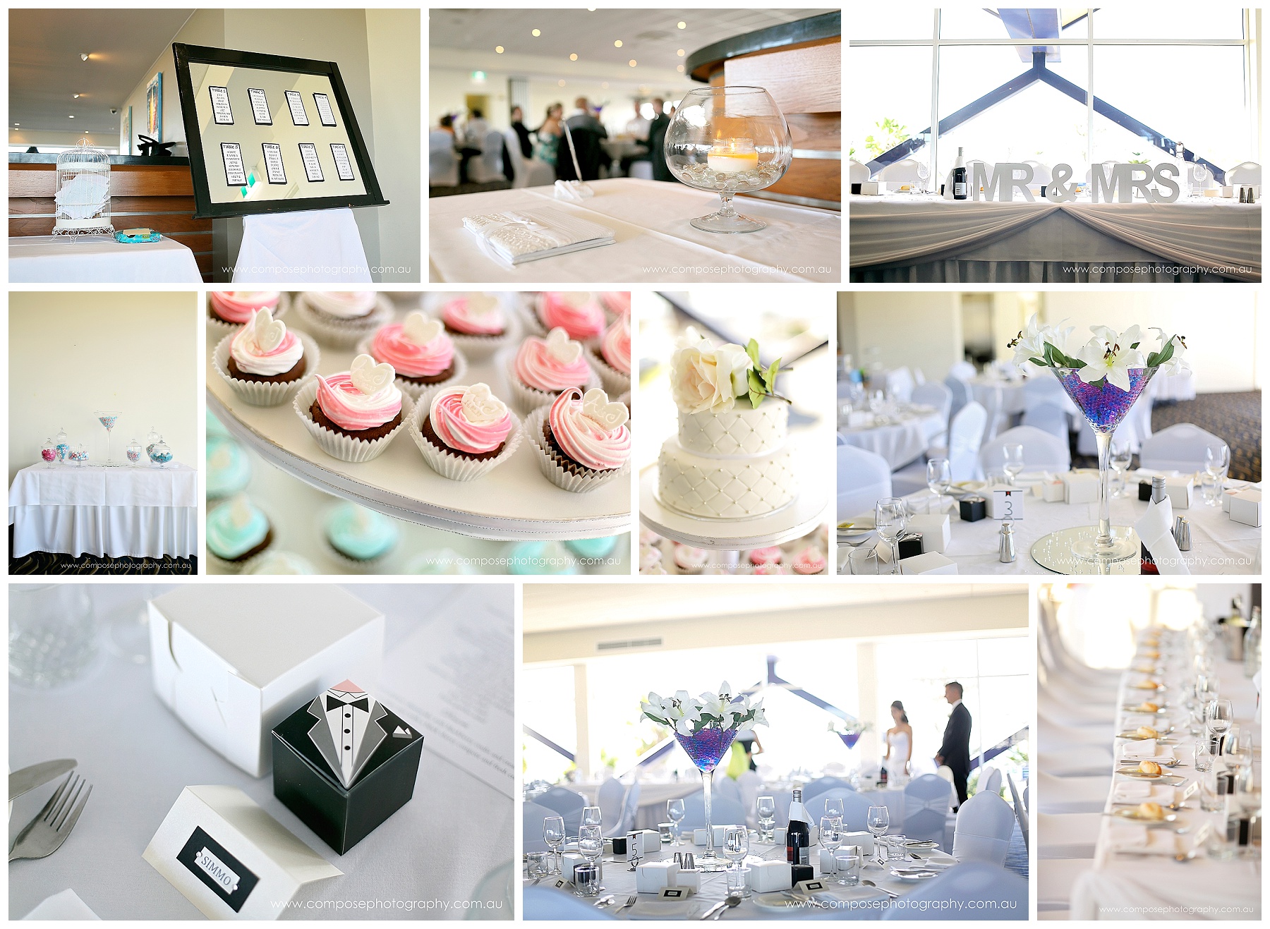 Cupcake wedding cake Perth 