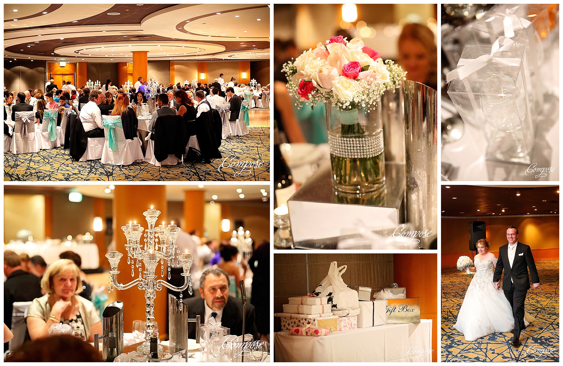 Hyatt wedding Terrace ballroom 