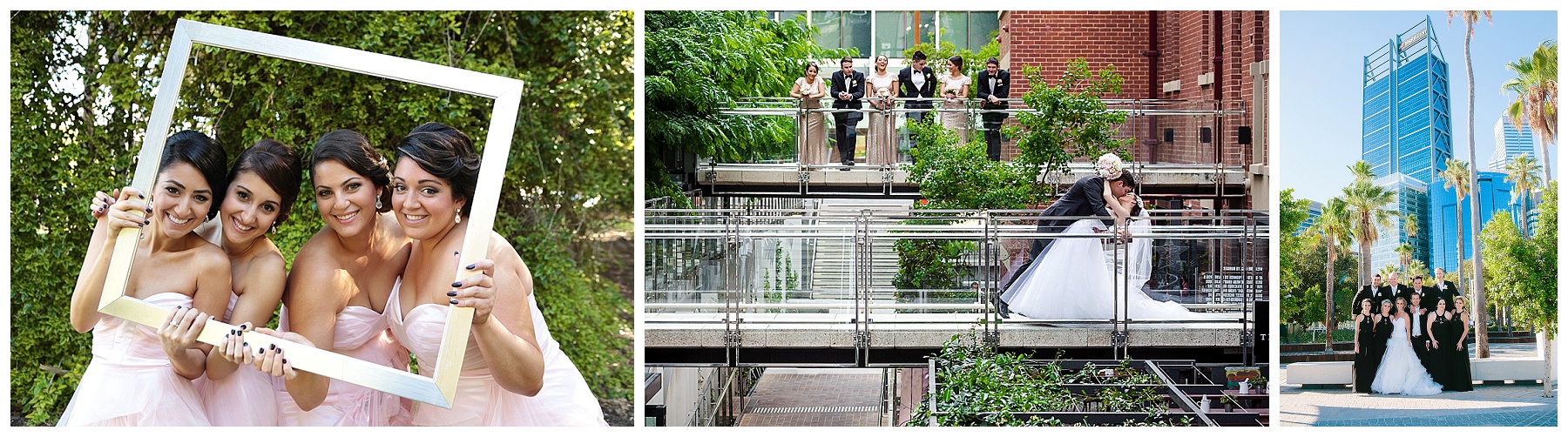 Brookfield place wedding photo