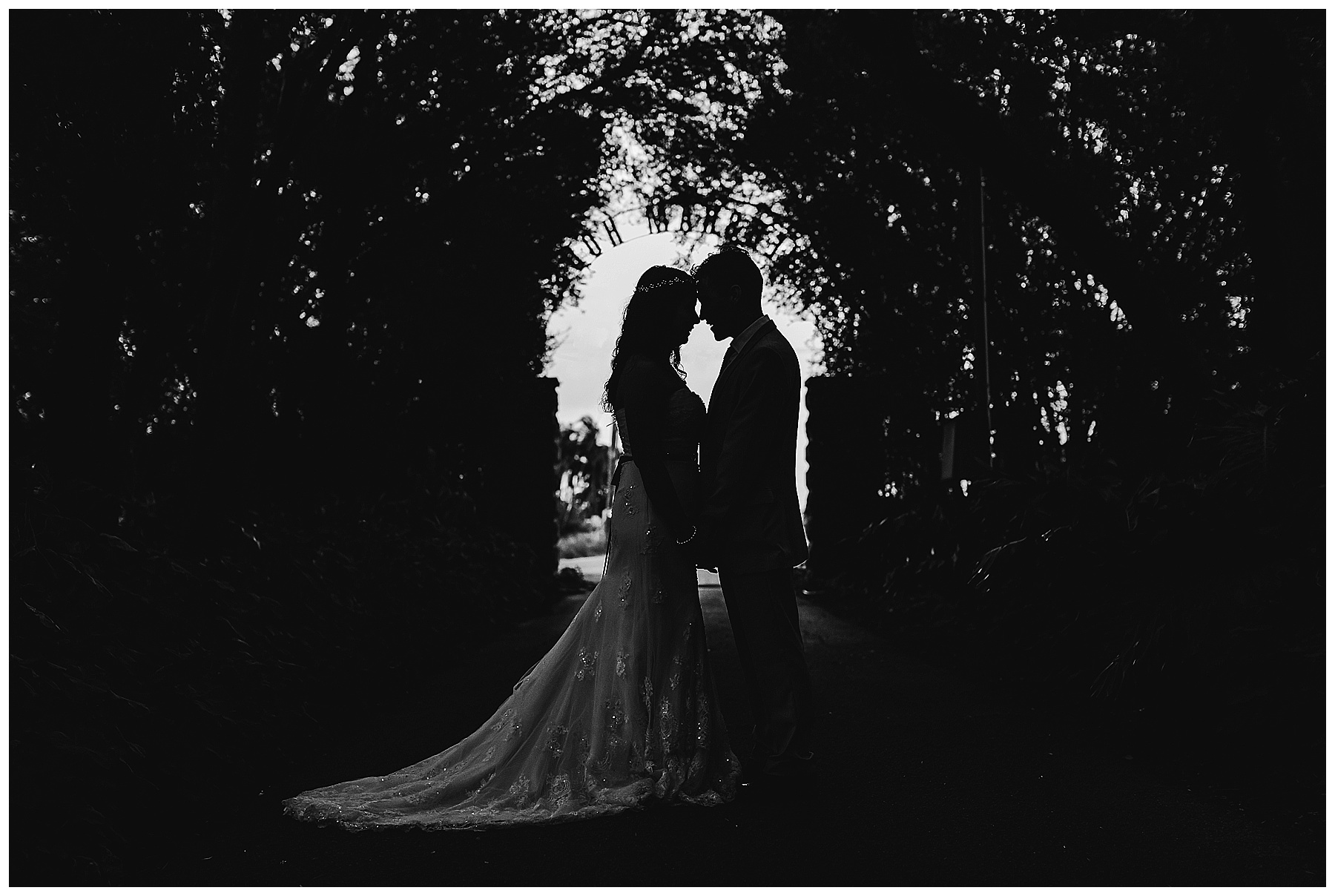 Silhouette Wedding Photography