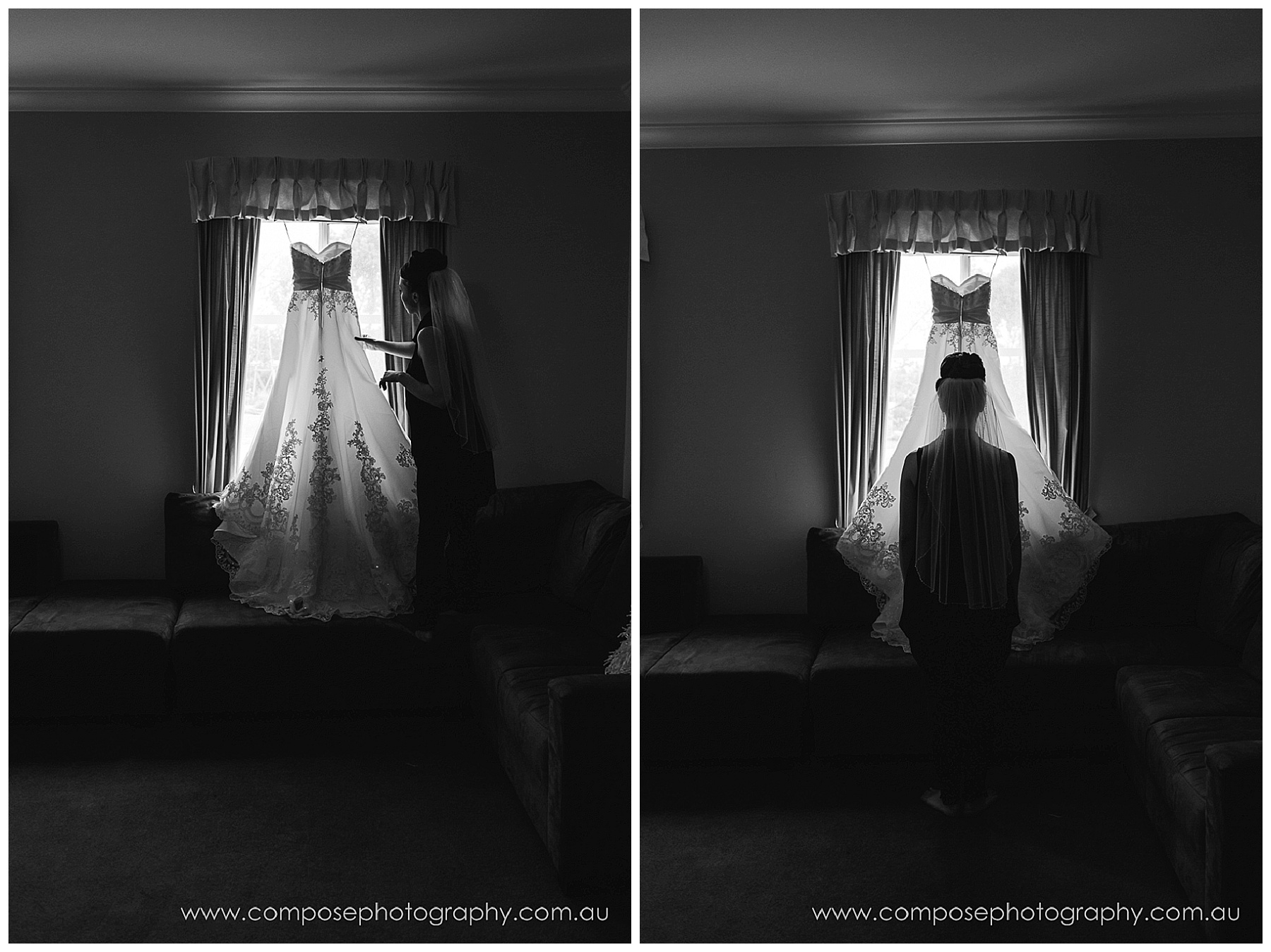 Creative Wedding Dress Photo