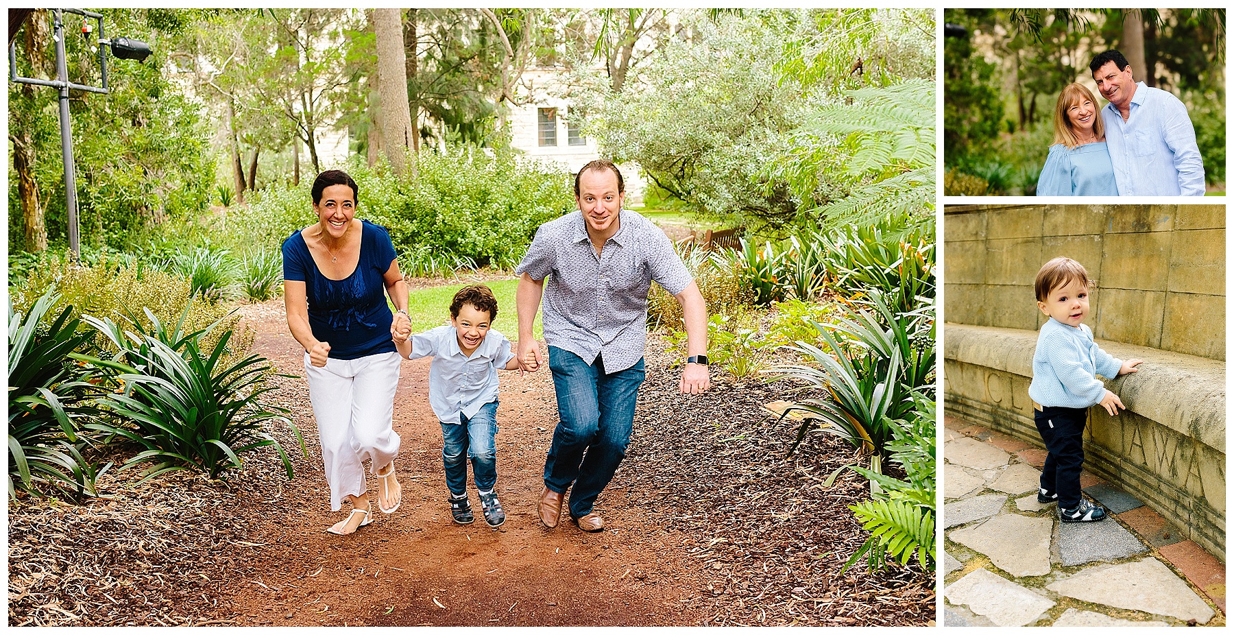 Fun family portraits Perth 