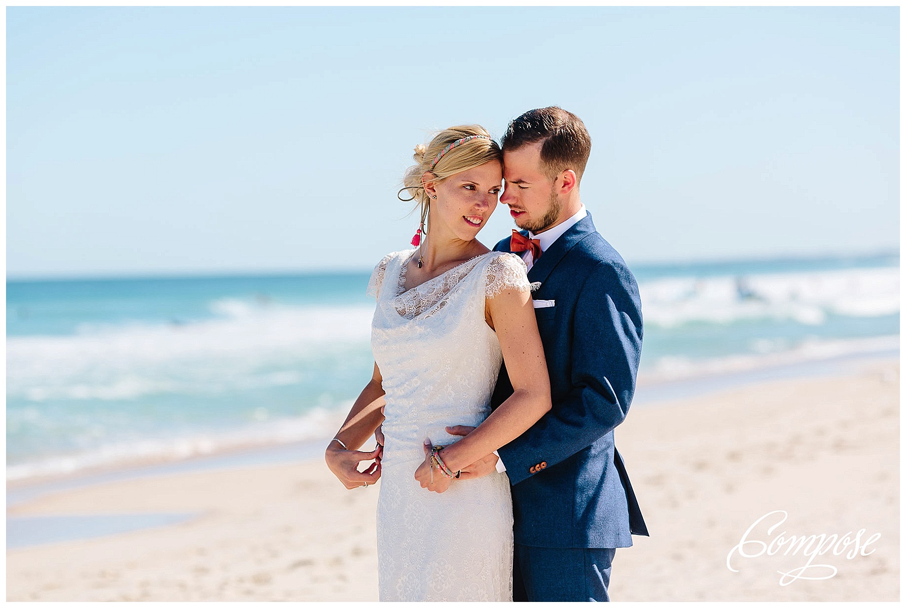 Beach wedding photography 