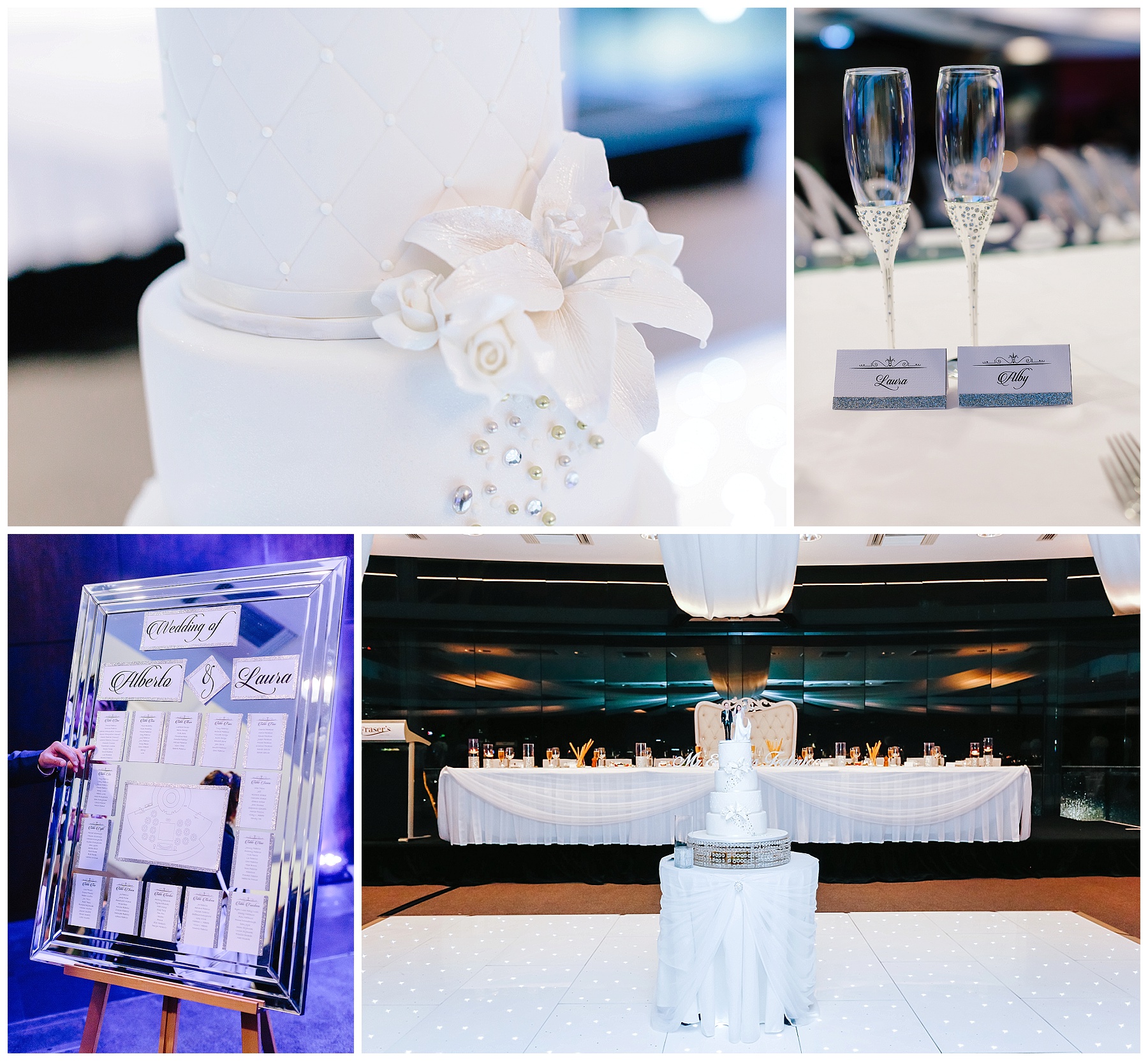 White dancefloor Perth