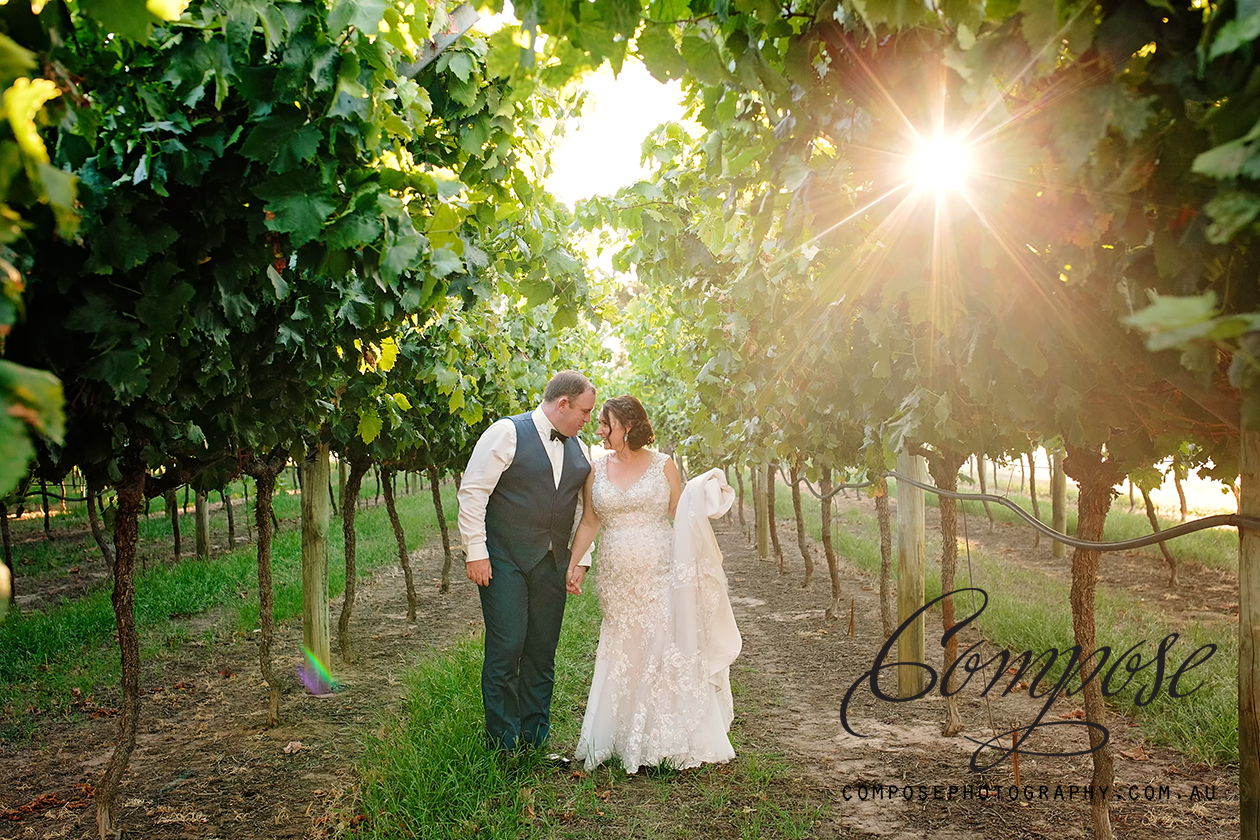 Dylan and Sarah ~Rose and Crown Wedding Swan Valley