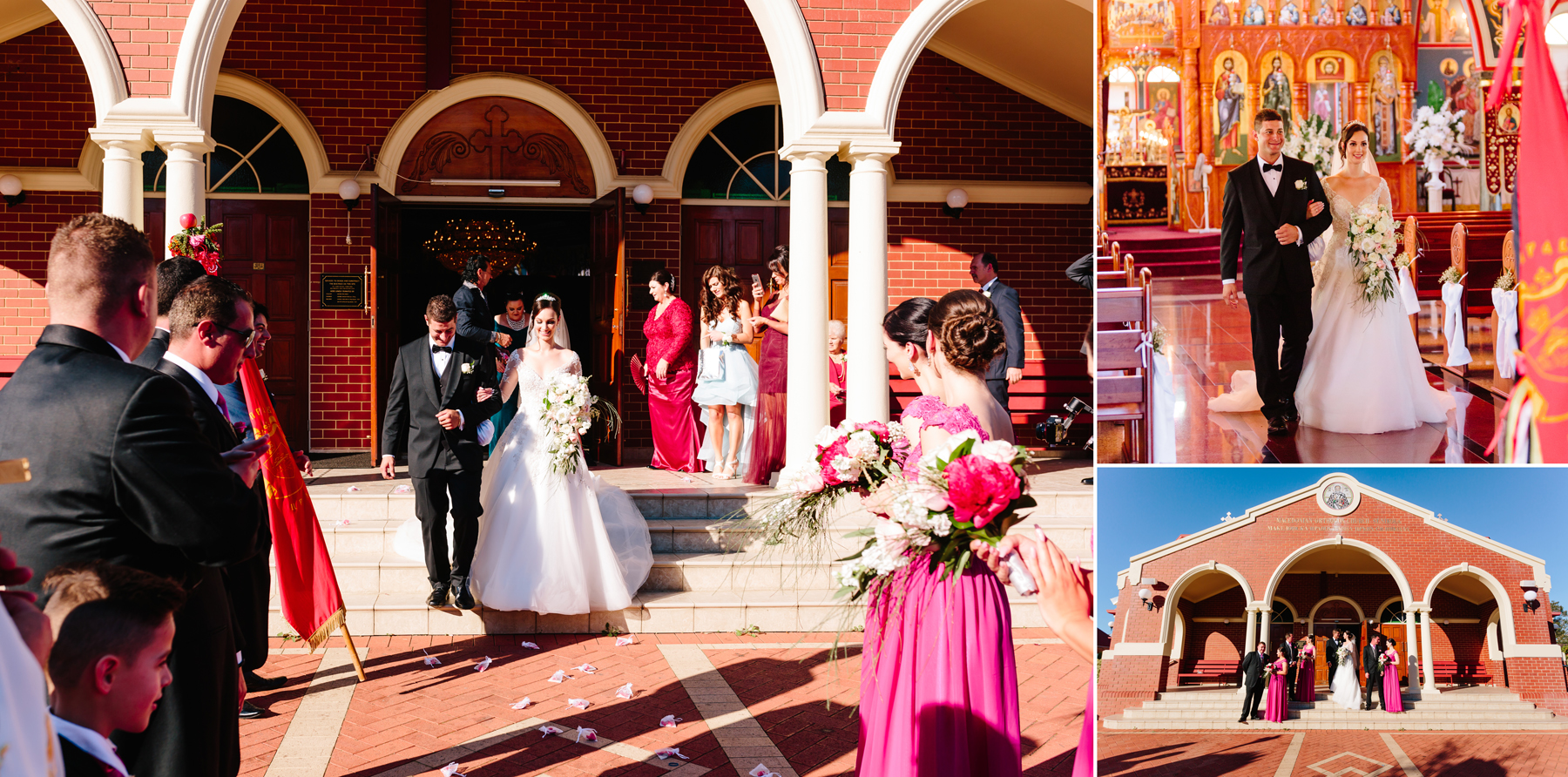 Perth Macedonian wedding ceremony 