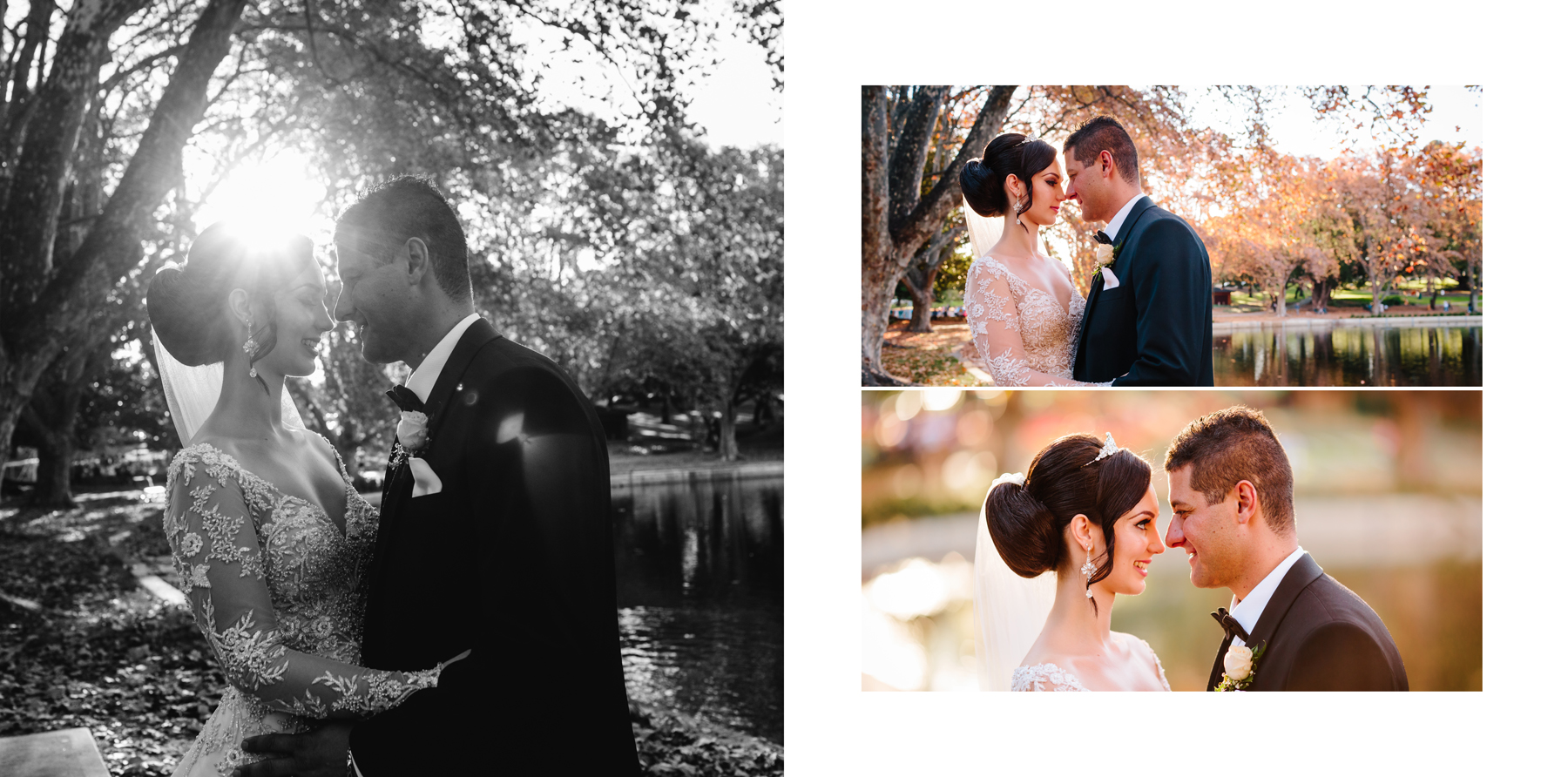 romantic wedding photography