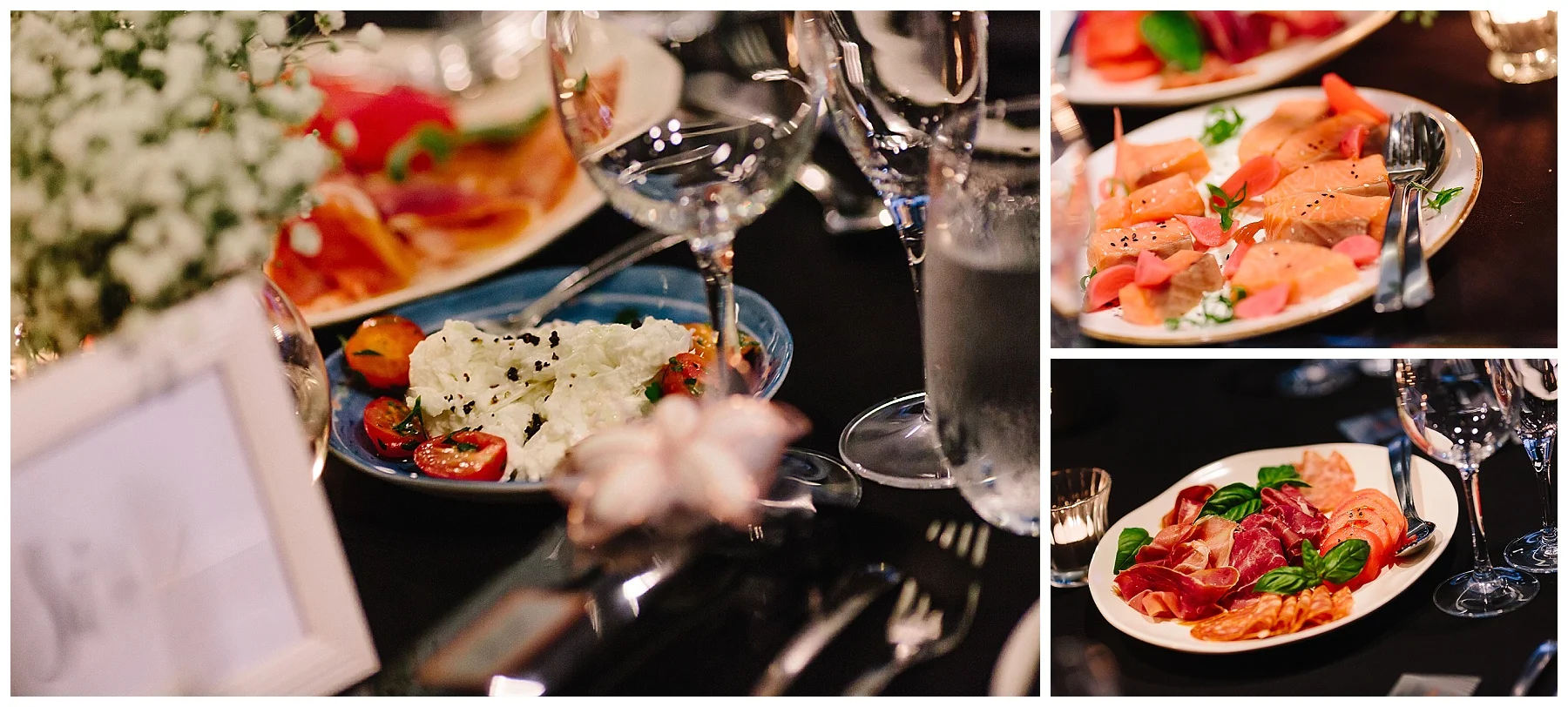 Frasers wedding food