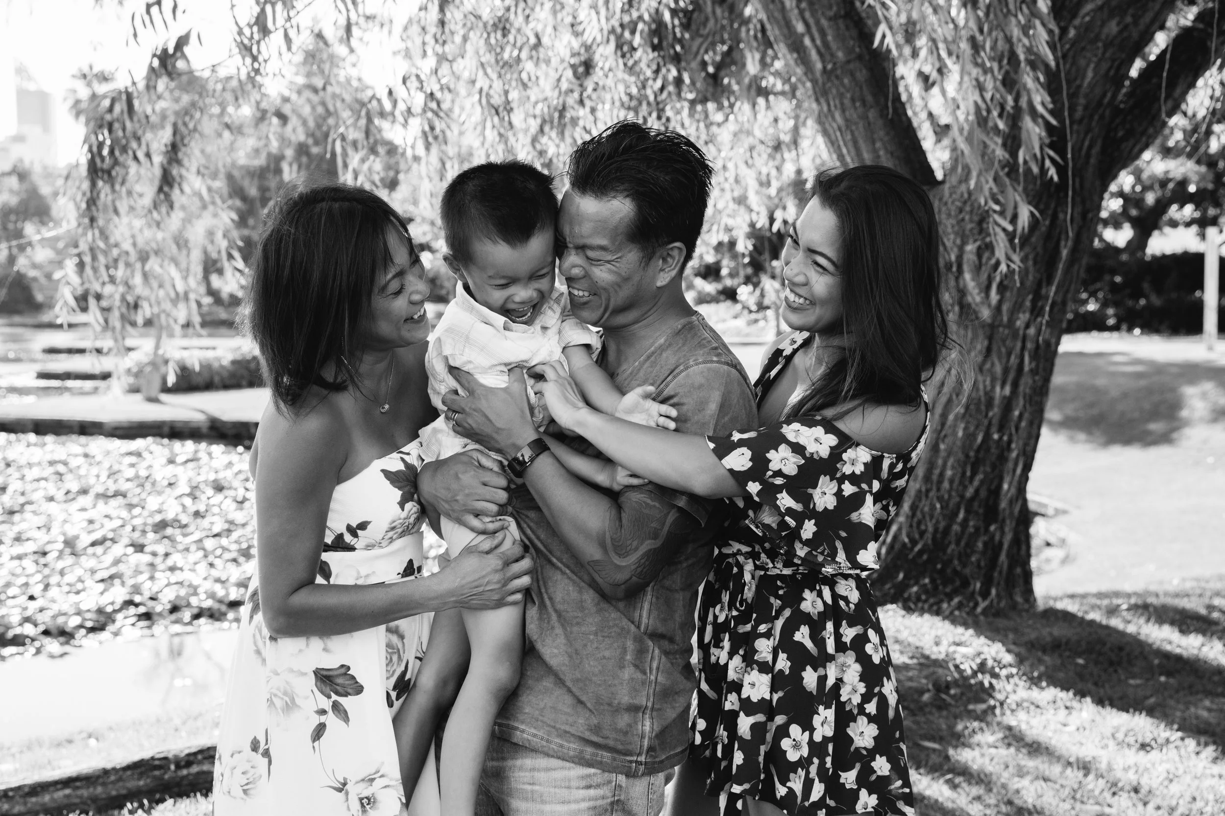 Wai Family Portrait ~ Queens Gardens perth