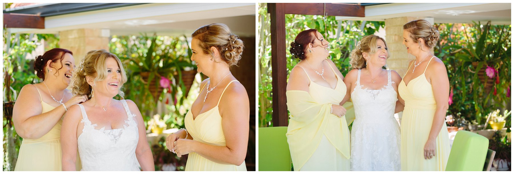 yellow bridesmaid dress 