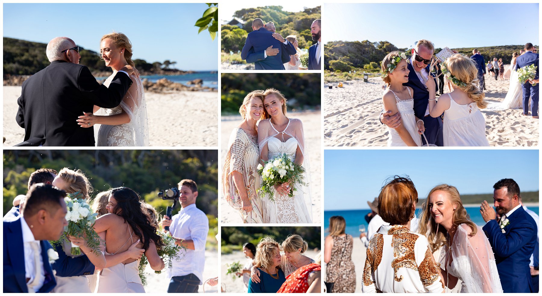 bunker bay wedding photo 