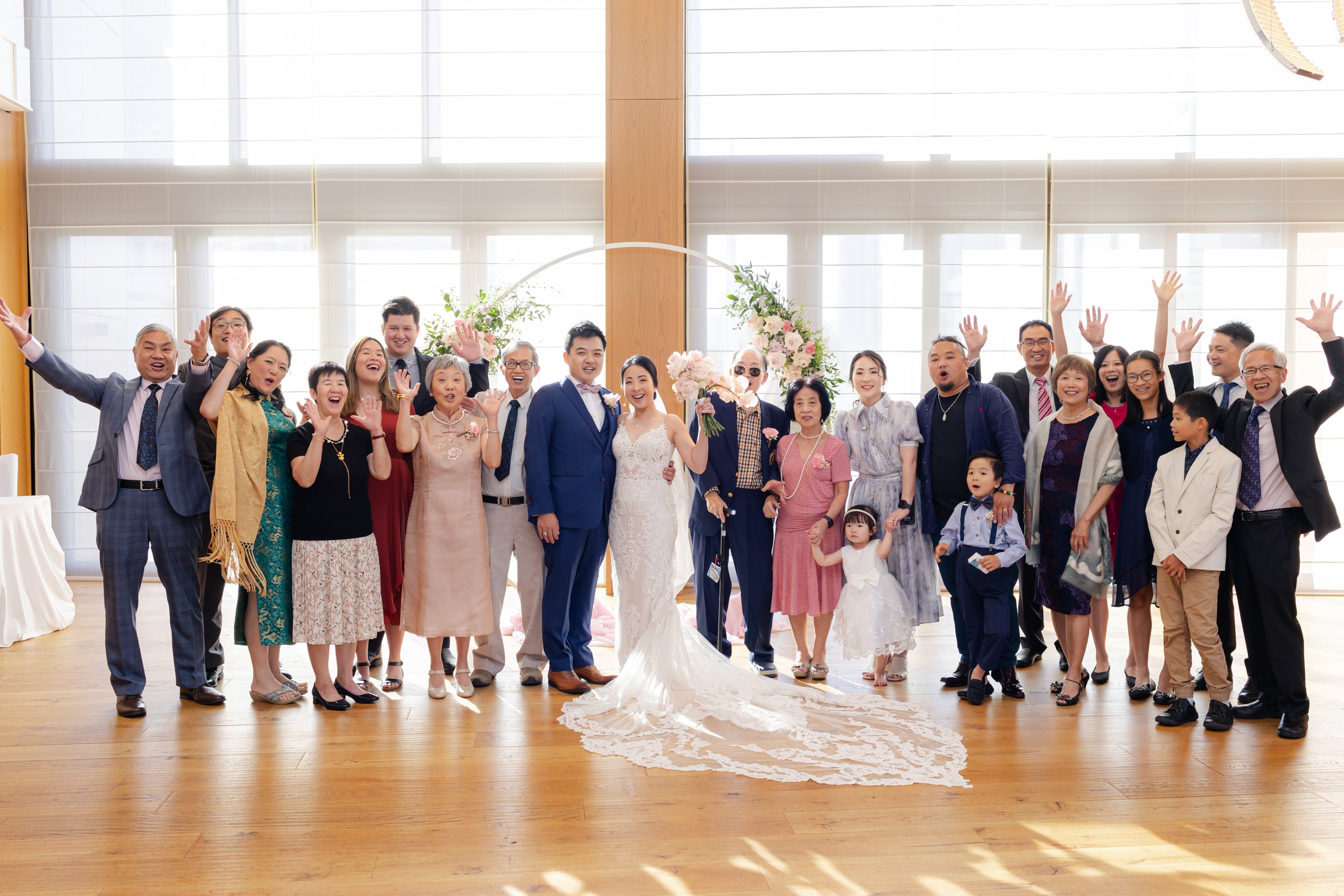 group wedding photo