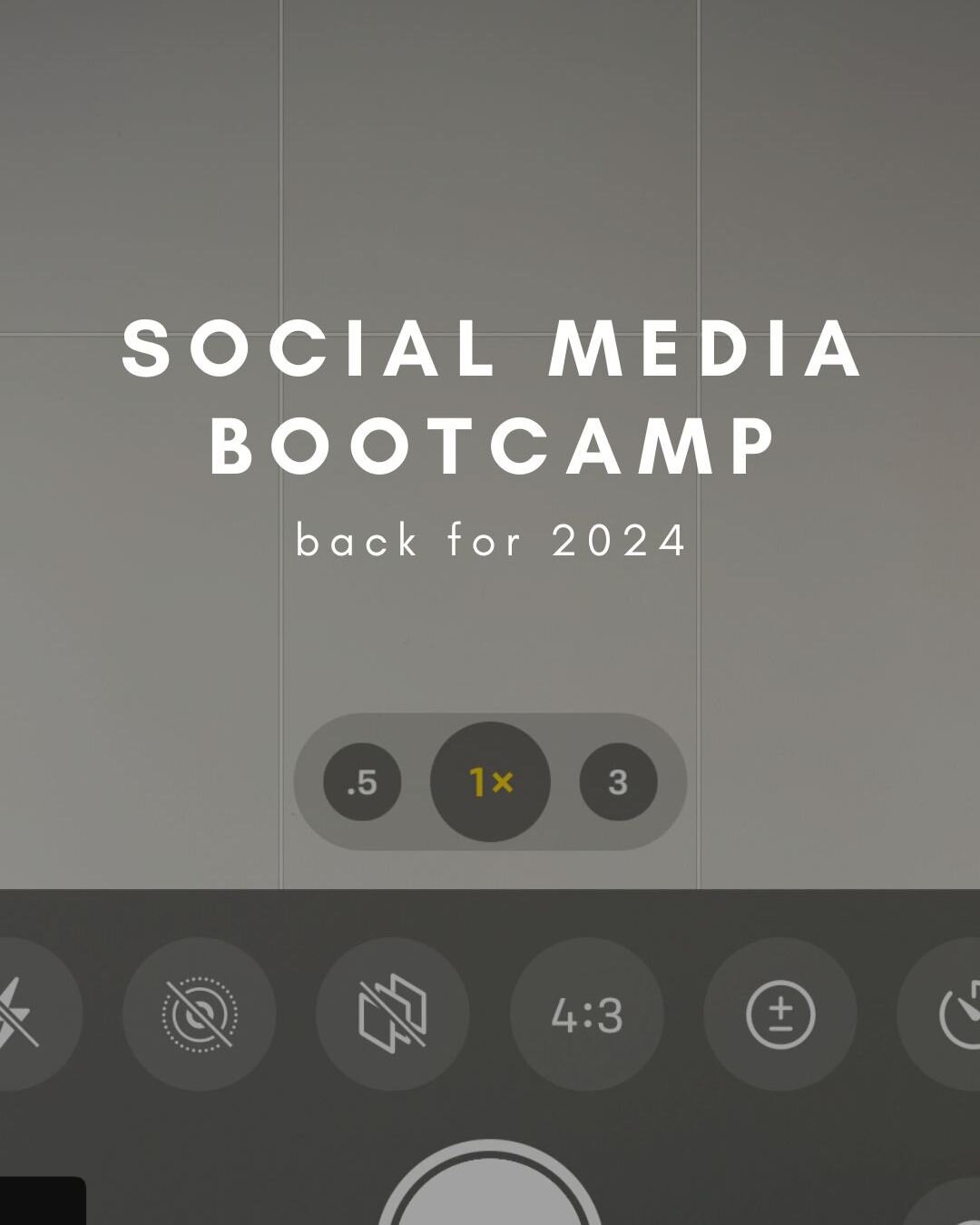 We're baaaack! 

Our next Social Media Bootcamp with @mcccperth and Ninja Digital  is happening on May 3. 

If you're in small business and need help figuring out how to capture your own content with your phone camera, and then how to post on social 