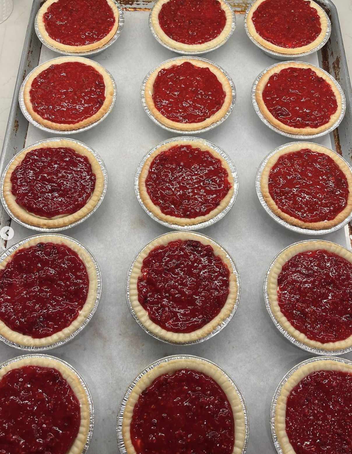 Raspberry Cream Pie
