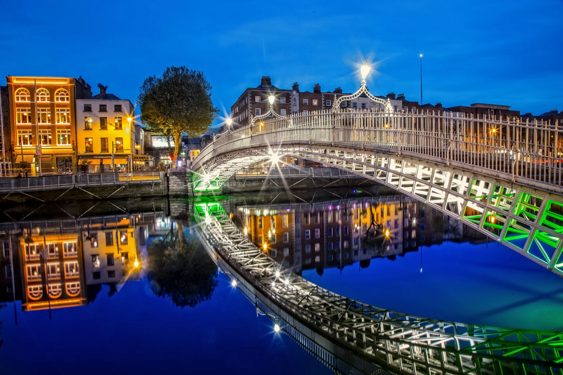 Ha Penny Bridge - Dublin, Ireland - - Please remember, there are only 24 seats! For any questions, do not hesitate to email us at MusicFromTheDecades@gmail.com or Niall at info@treasuredireland.com We will be part of the guided tours and mixers with all of you. We’ll see you across the pond! -Decades