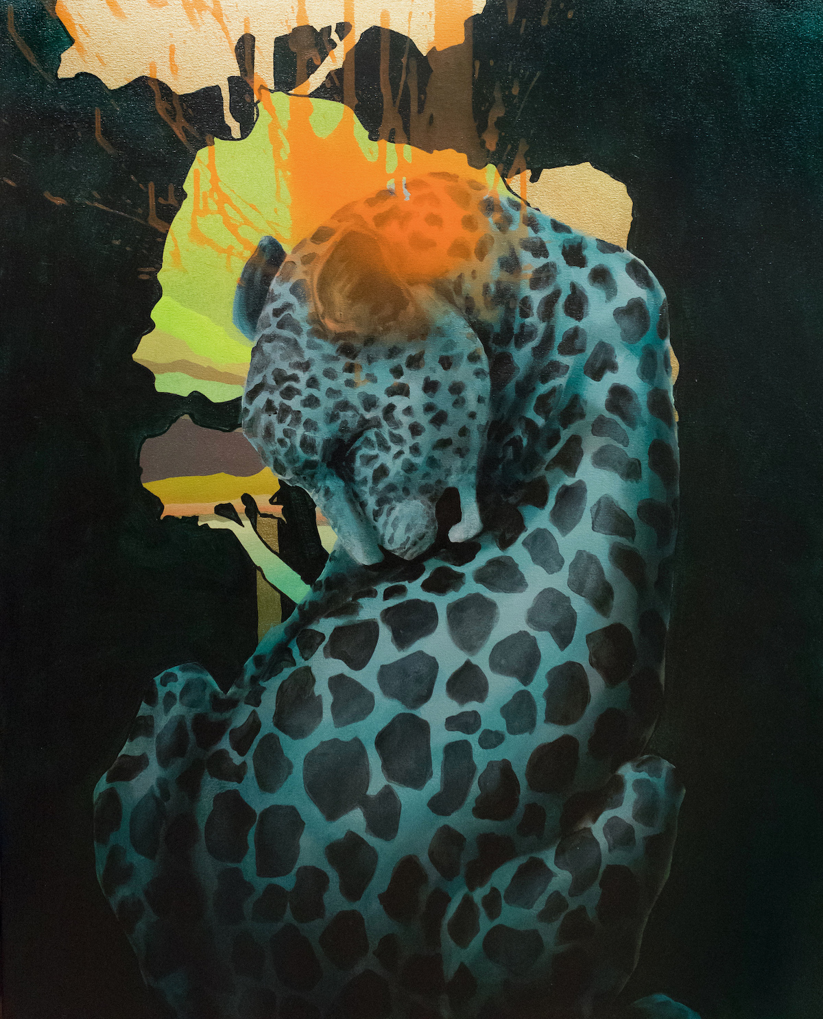 Blue Leopard