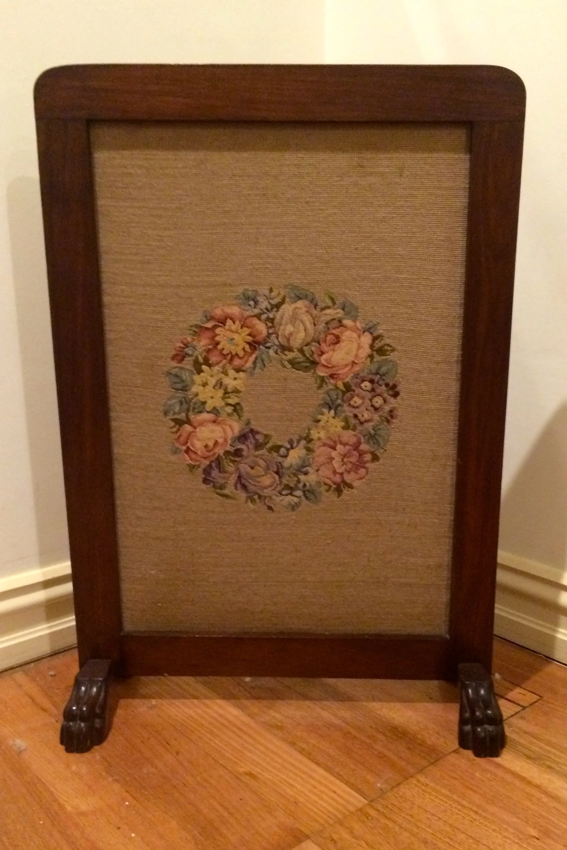 Edwardian Fire Screen