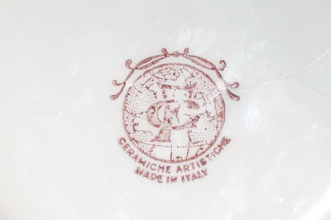 Vintage Italian Urn Markings