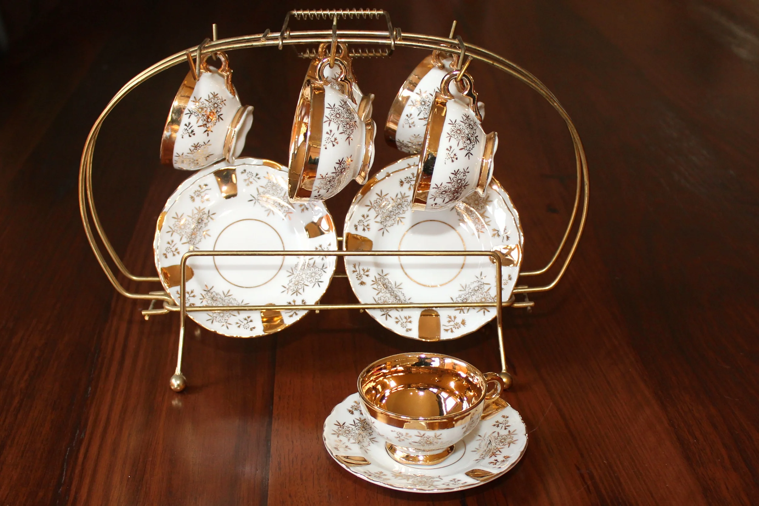 Vintage Tea Set with carry tray
