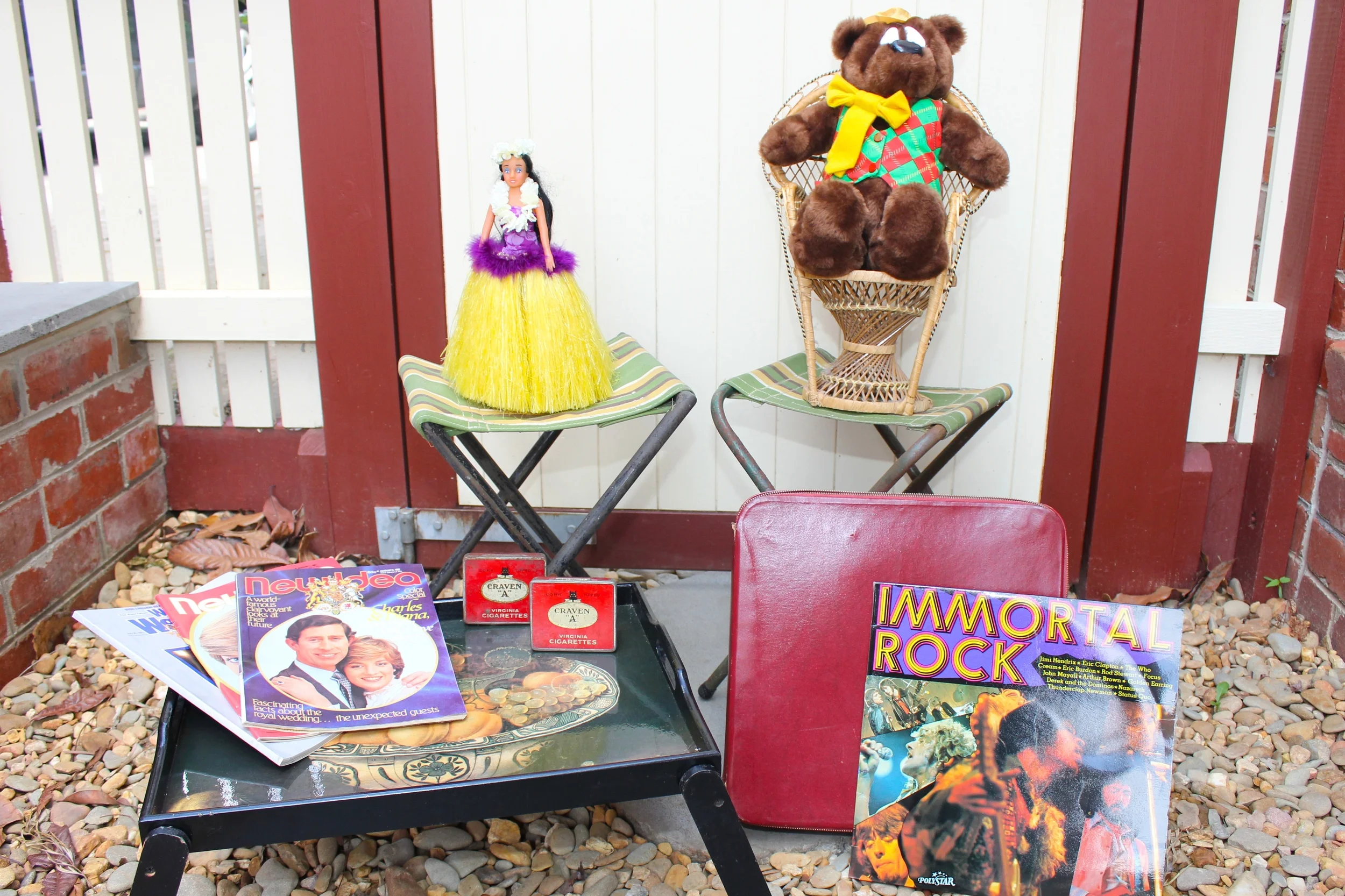 Humphrey, Hula girls, Princess Di and Immortal rock
