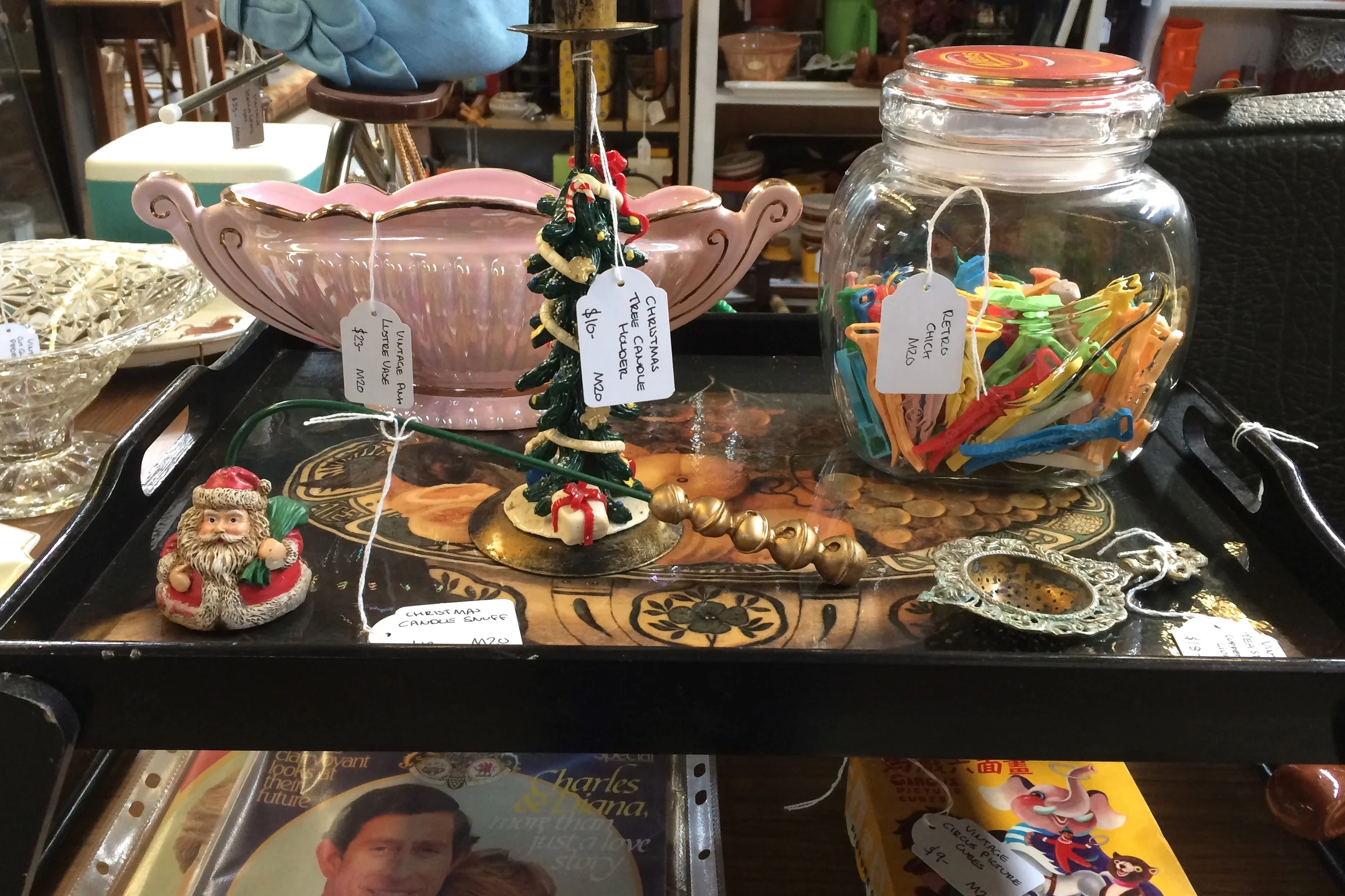 Vintage Christmas pieces