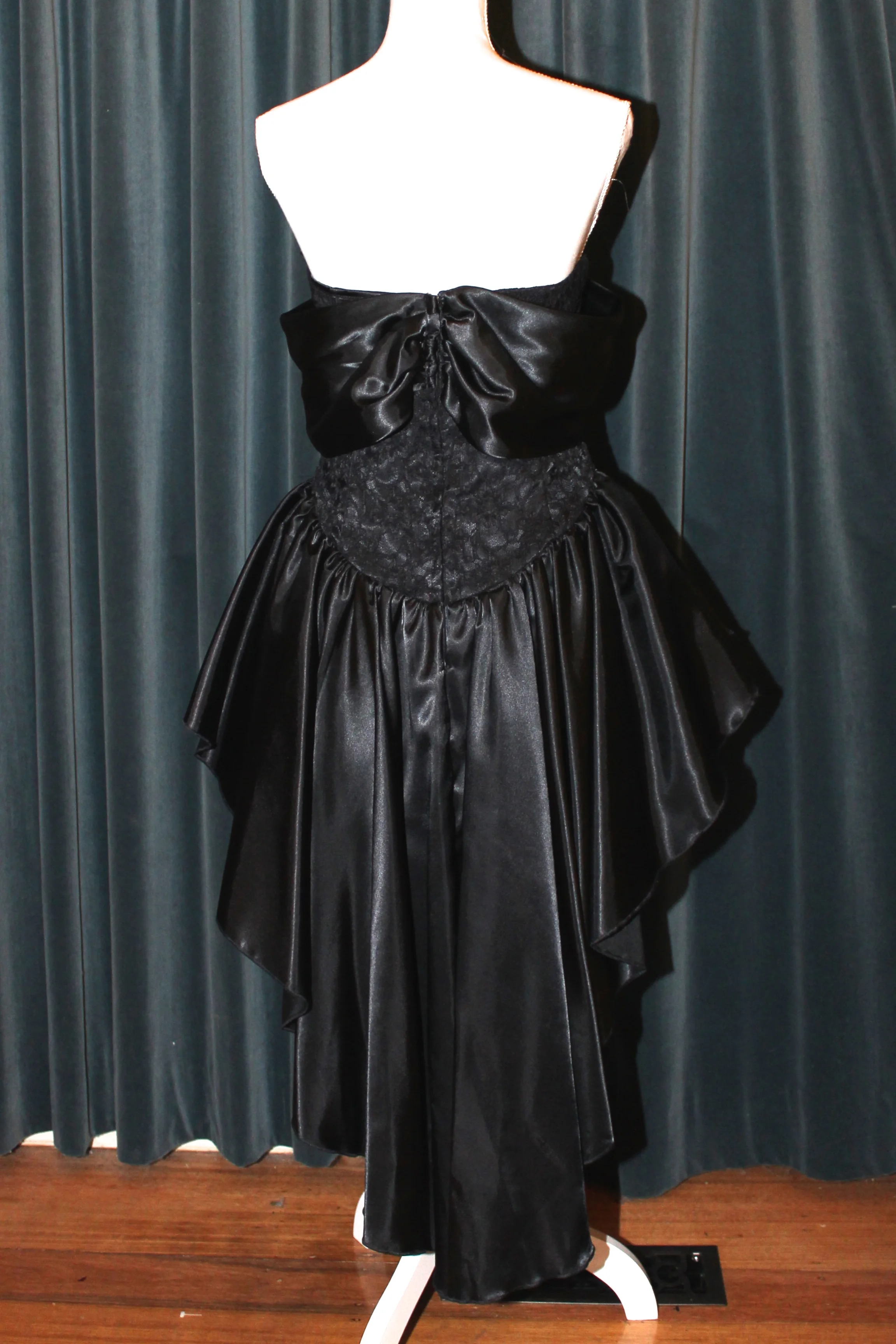TUSSI 1980 Black Dress