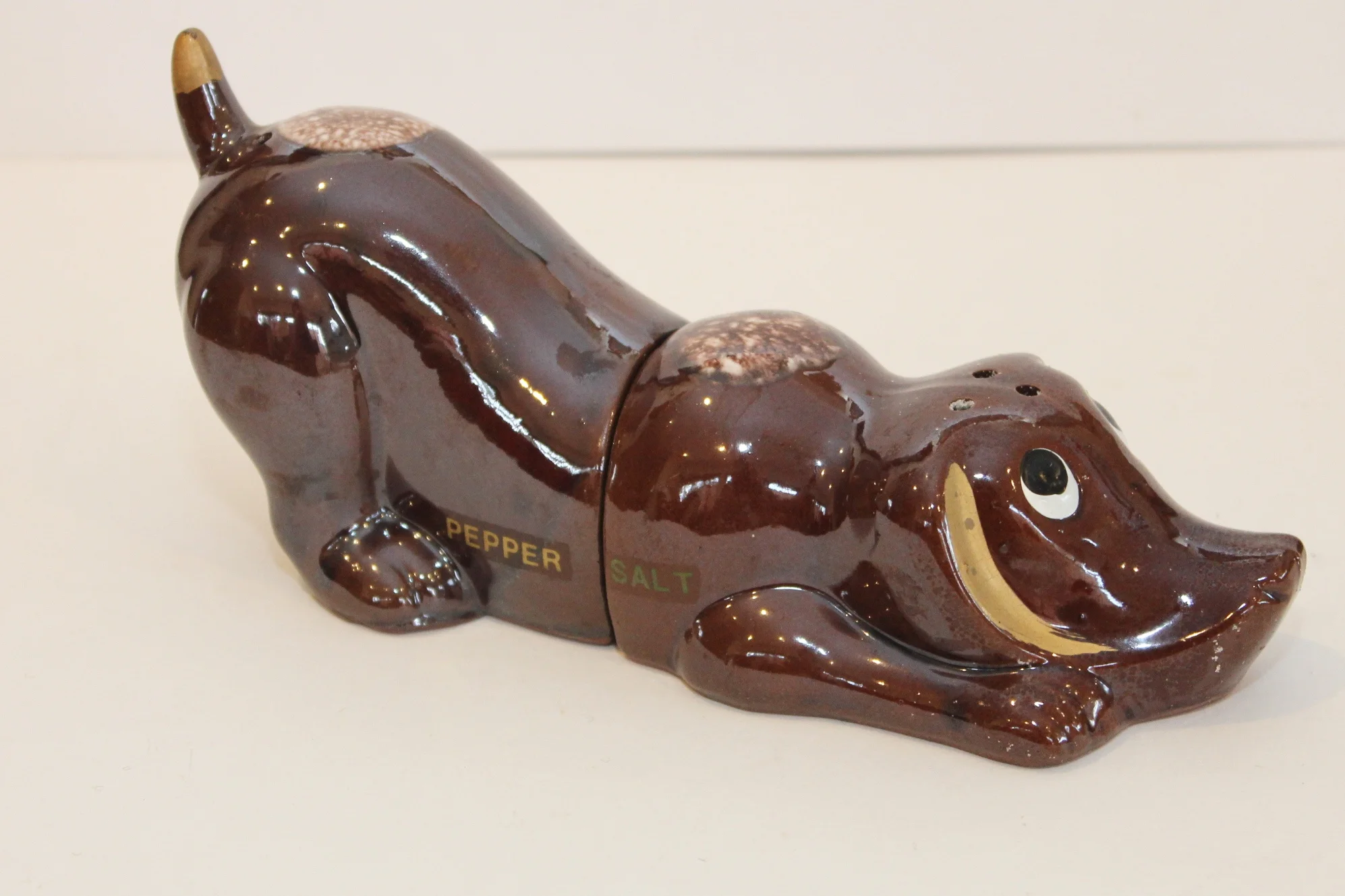 half and half dog salt and pepper