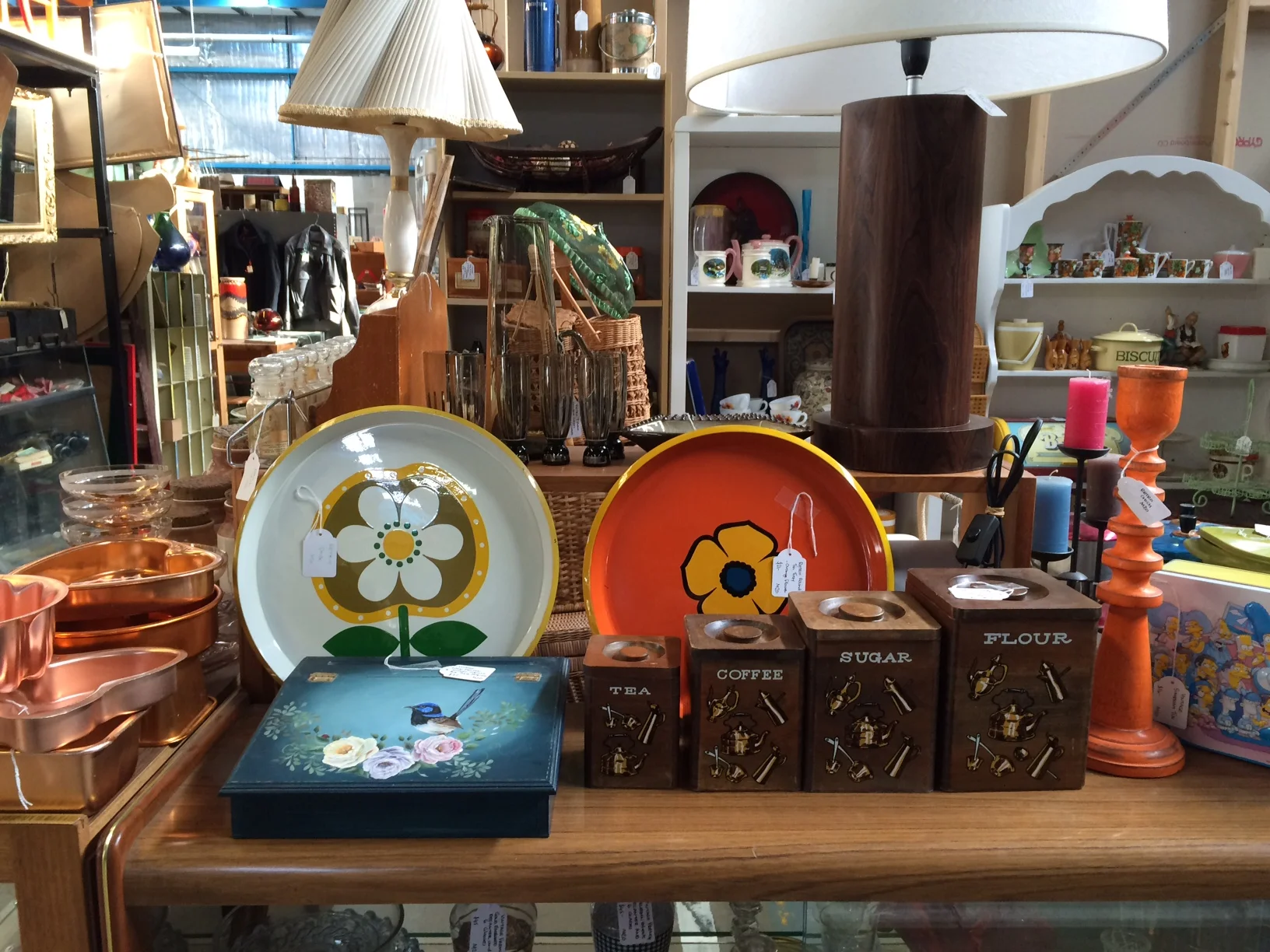 Wooden Canisters, Drink Trays and more